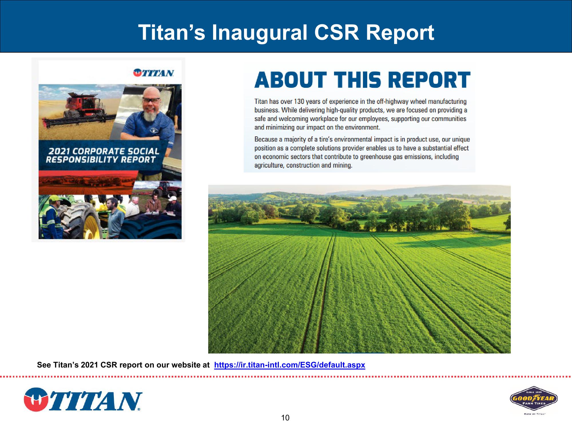 Titan Investor Presentation Q2 2023 slide image #10