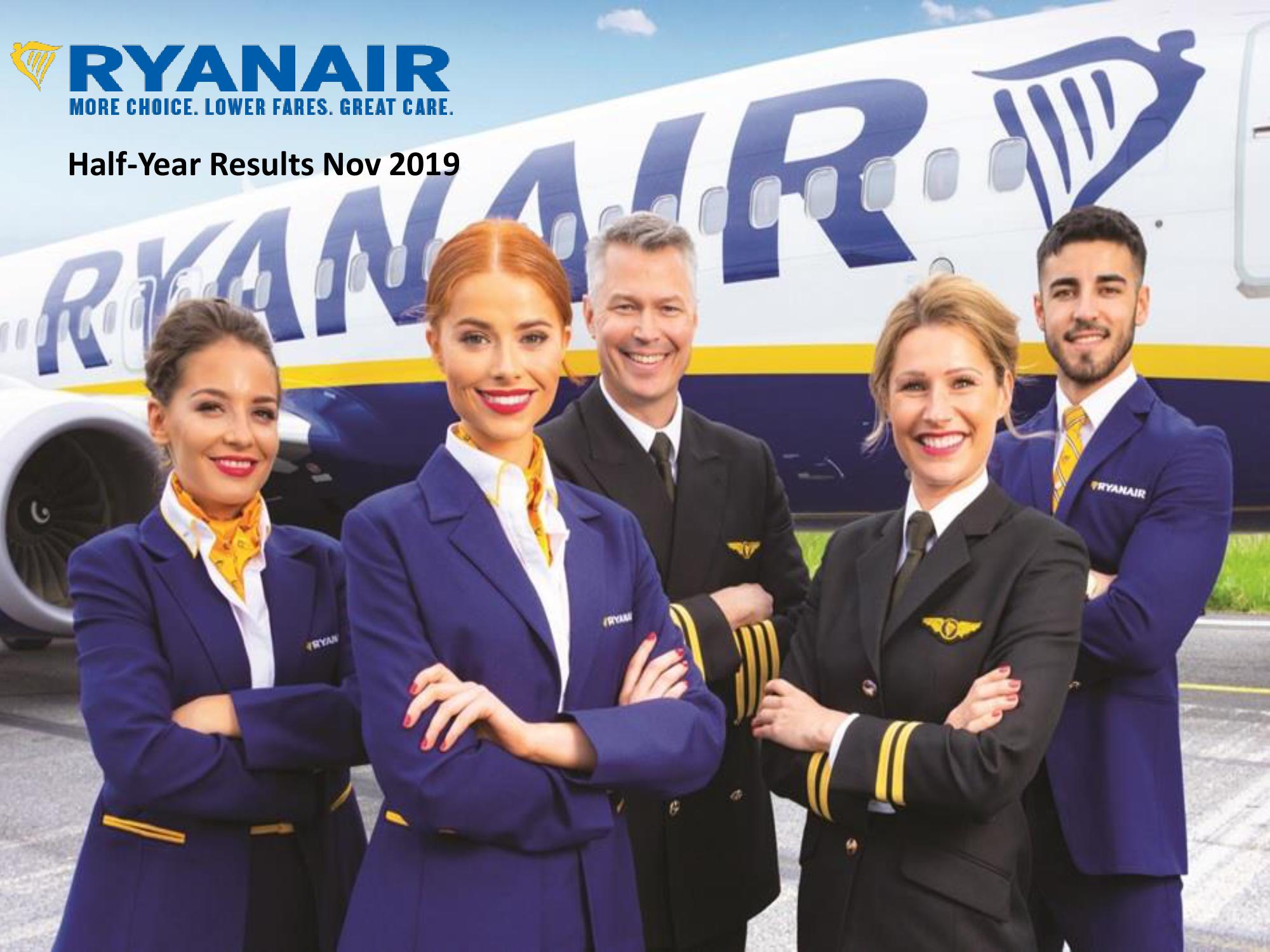 RYANAIR Half-Year Results 2019 image