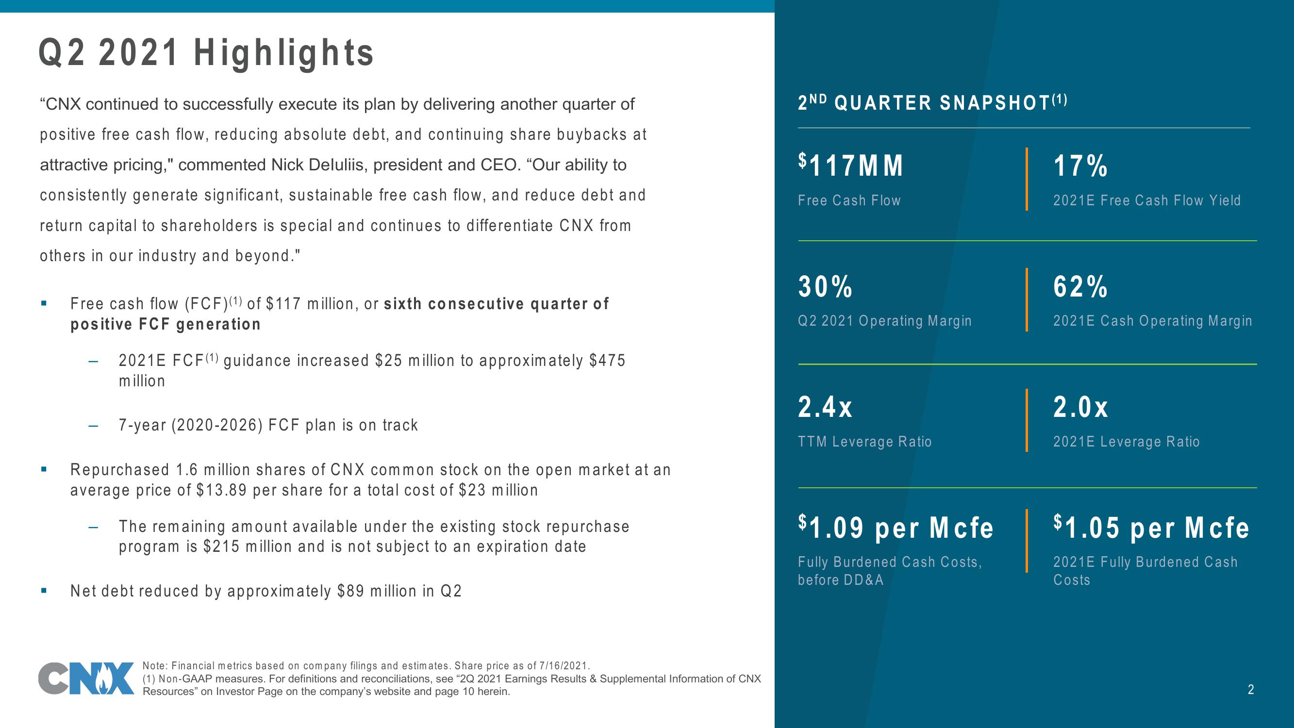 Q2 2021 Update Company Presentation slide image #2