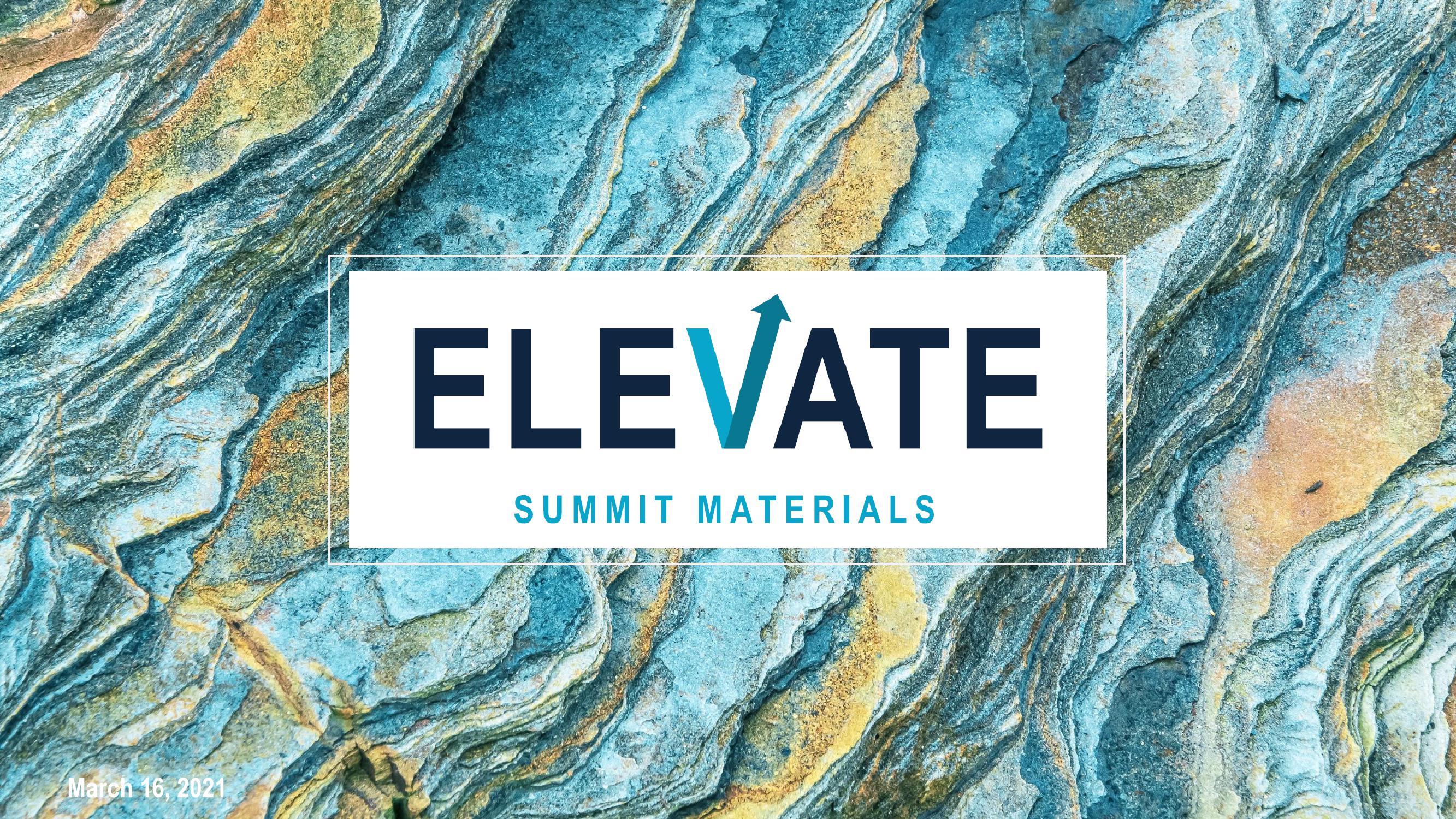 Elevate Summit Materials image