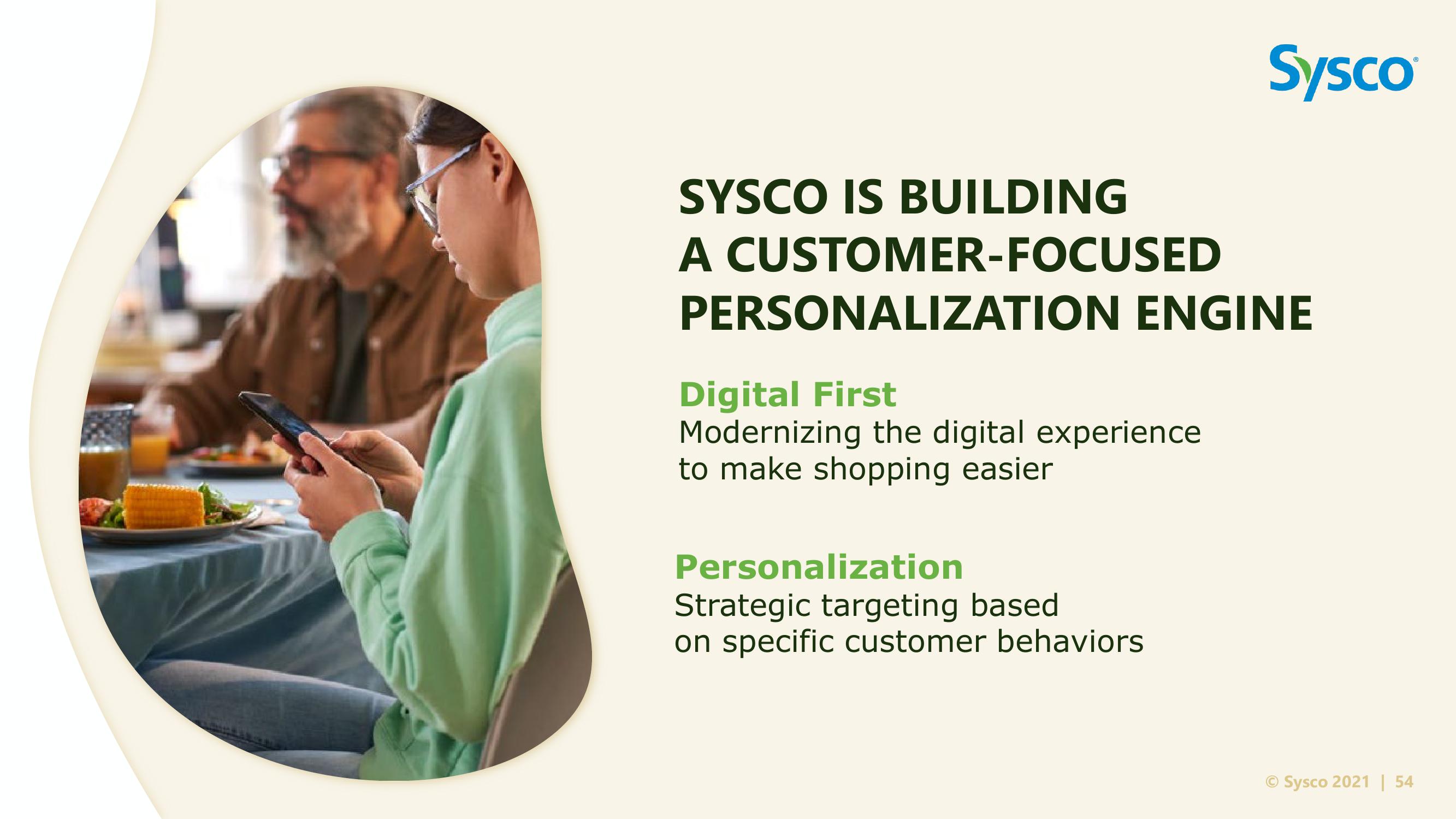 Sysco Investor Day slide image #54