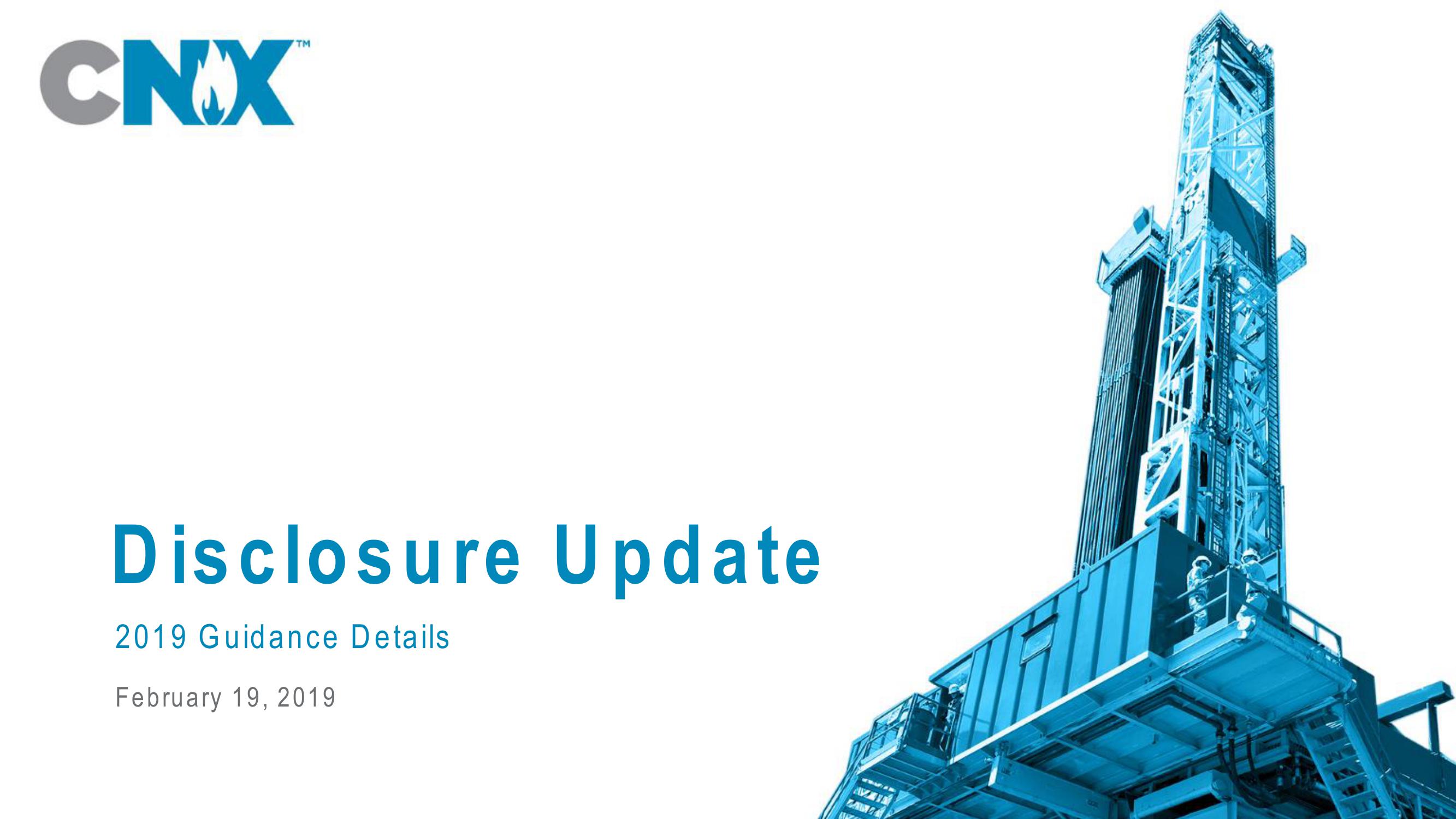 CNX Disclosure Update image