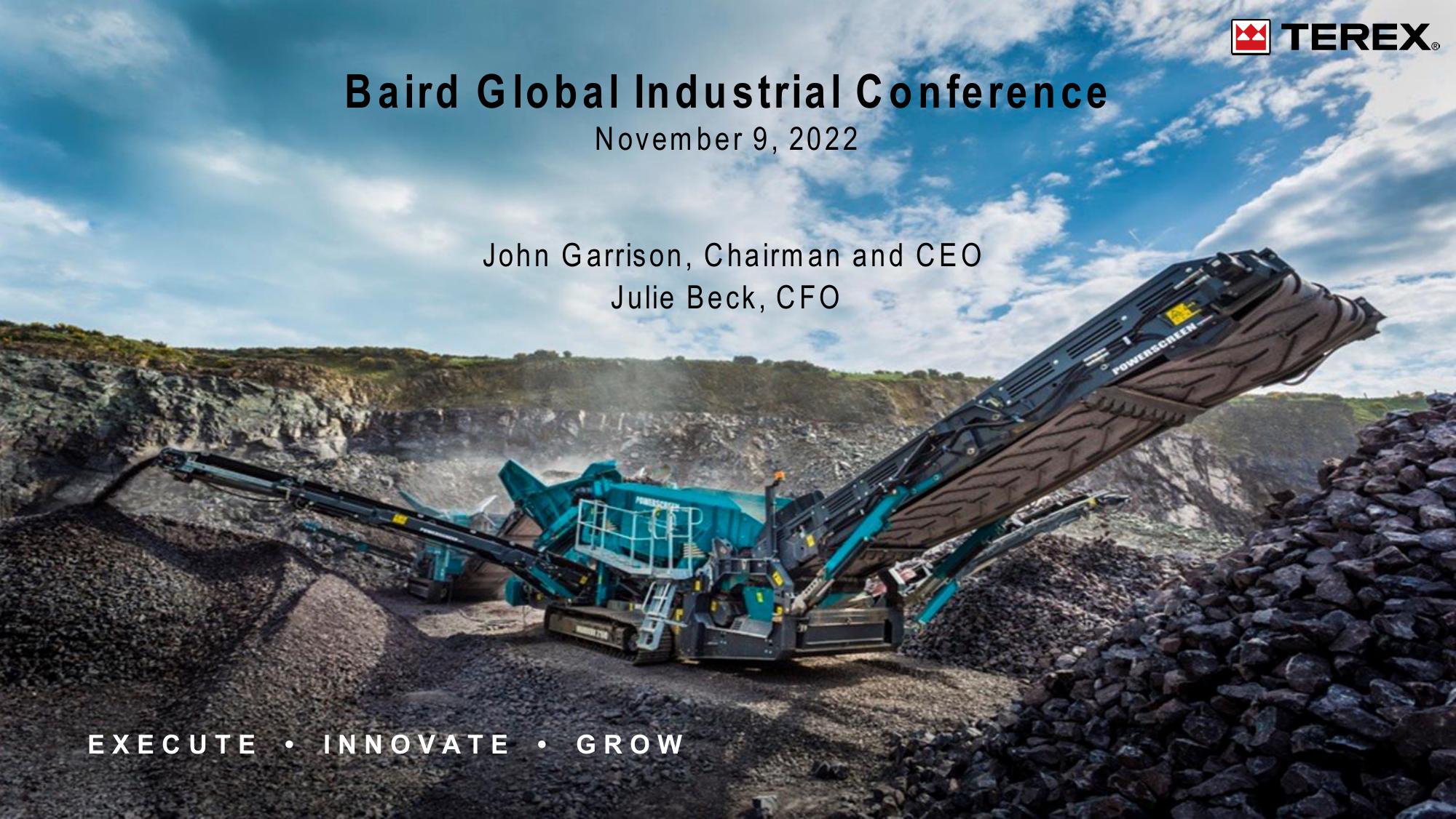 Baird Global Industrial Conference image