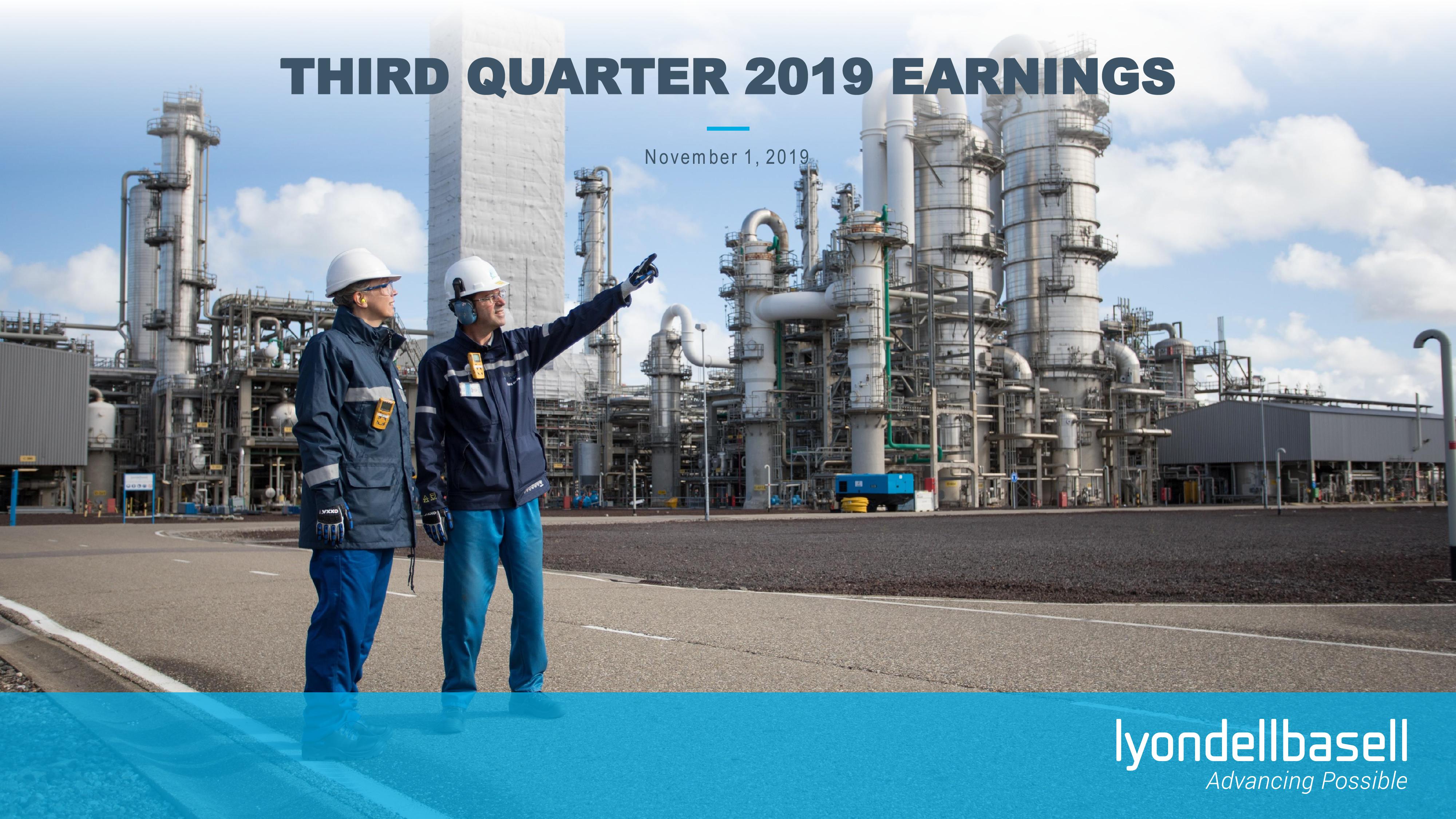 Third Quarter 2019 Earnings image