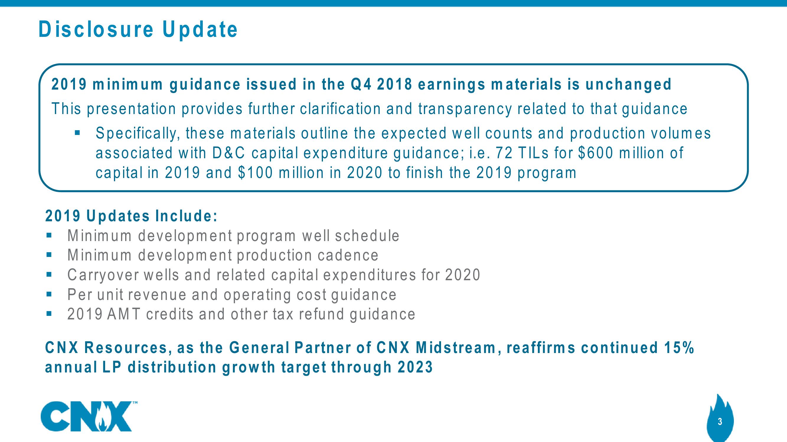 CNX Disclosure Update slide image #3