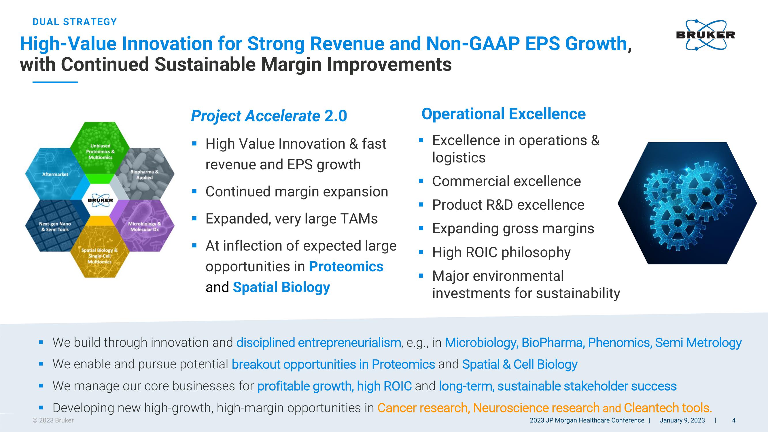 Bruker Corporation 2023 JP Morgan Healthcare Conference slide image #4