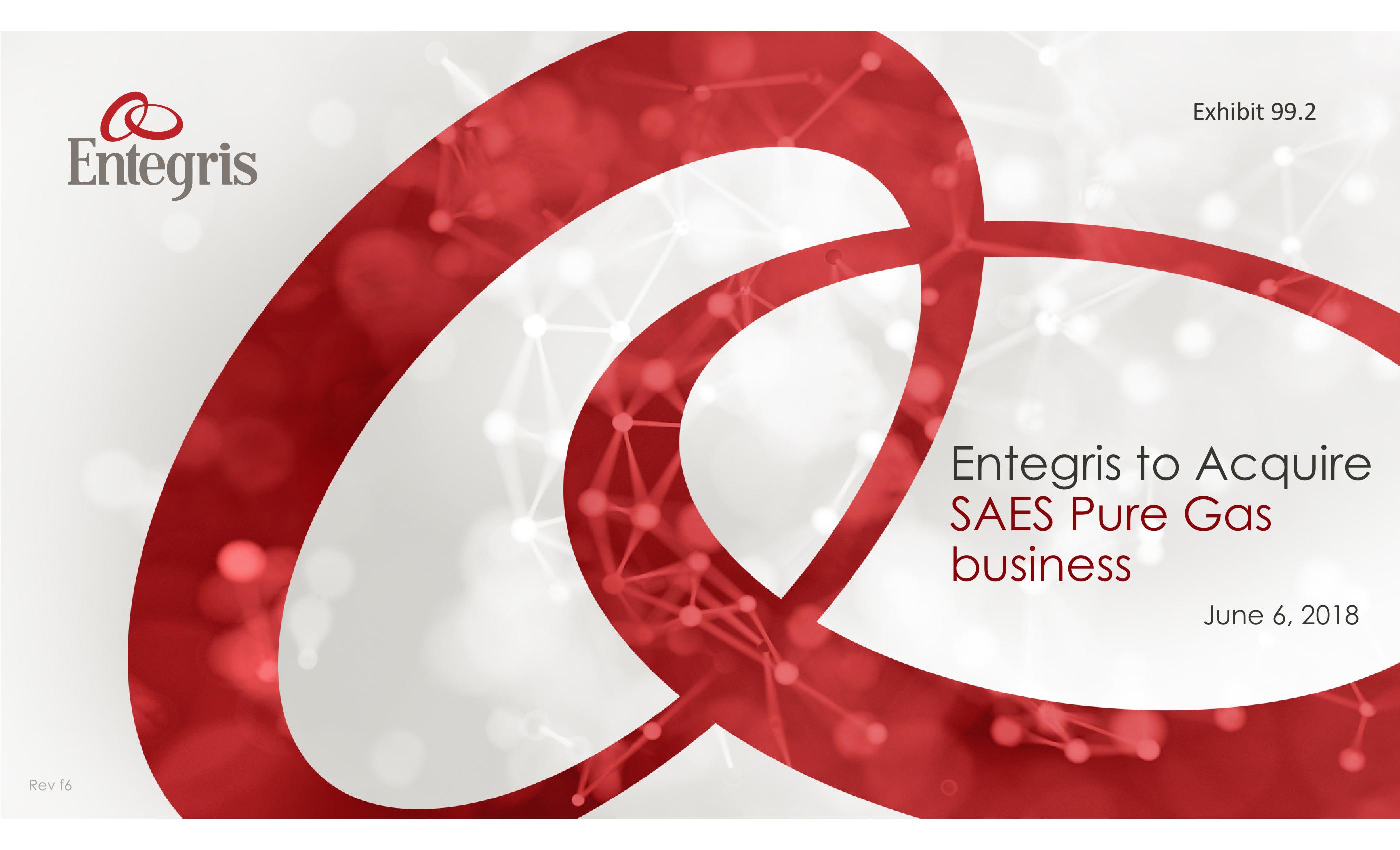 Entegris to Acquire SAES Pure Gas business image