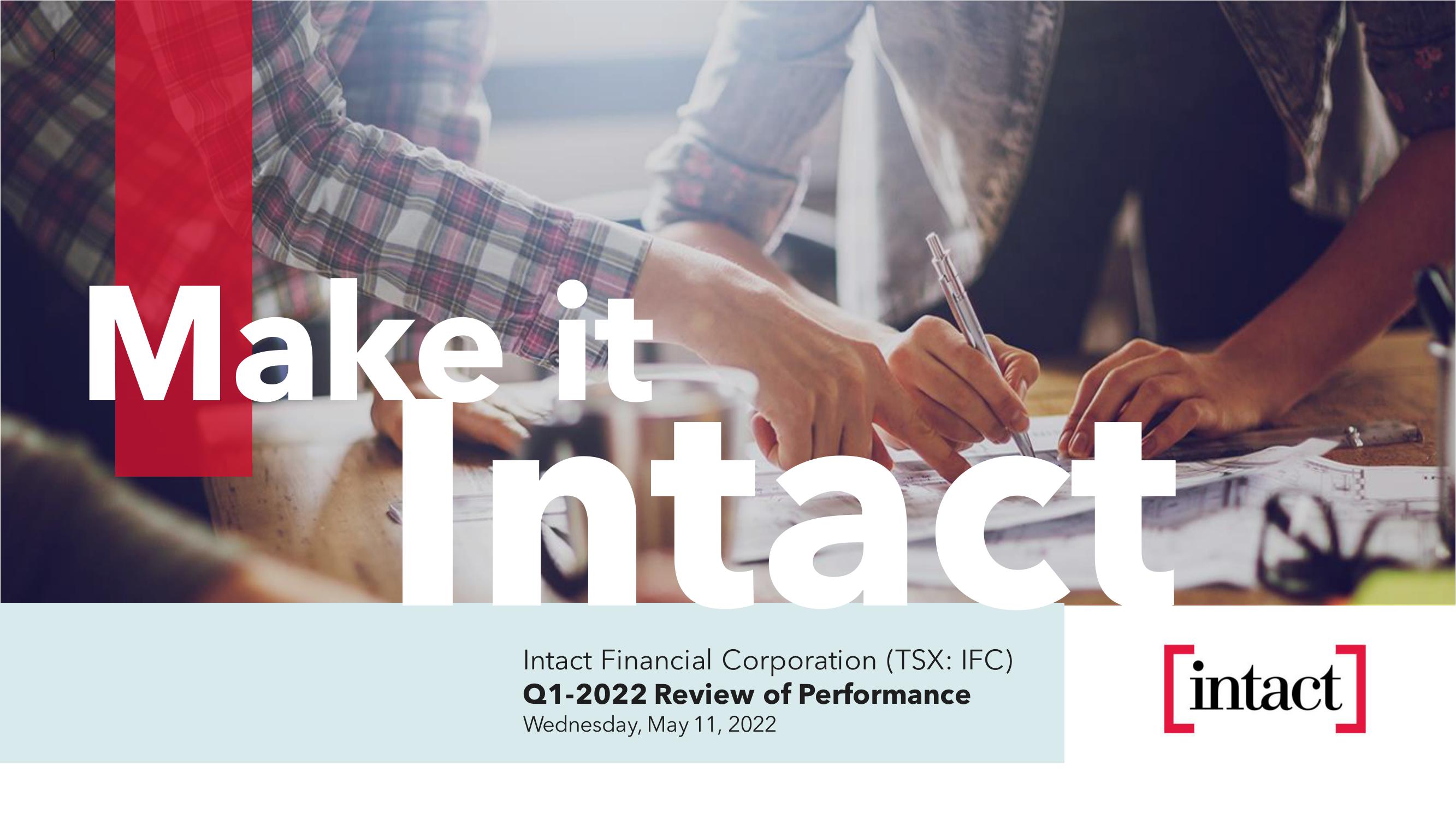 Intact Financial Corporation (TSX: IFC) Q1-2022 Review of Performance image