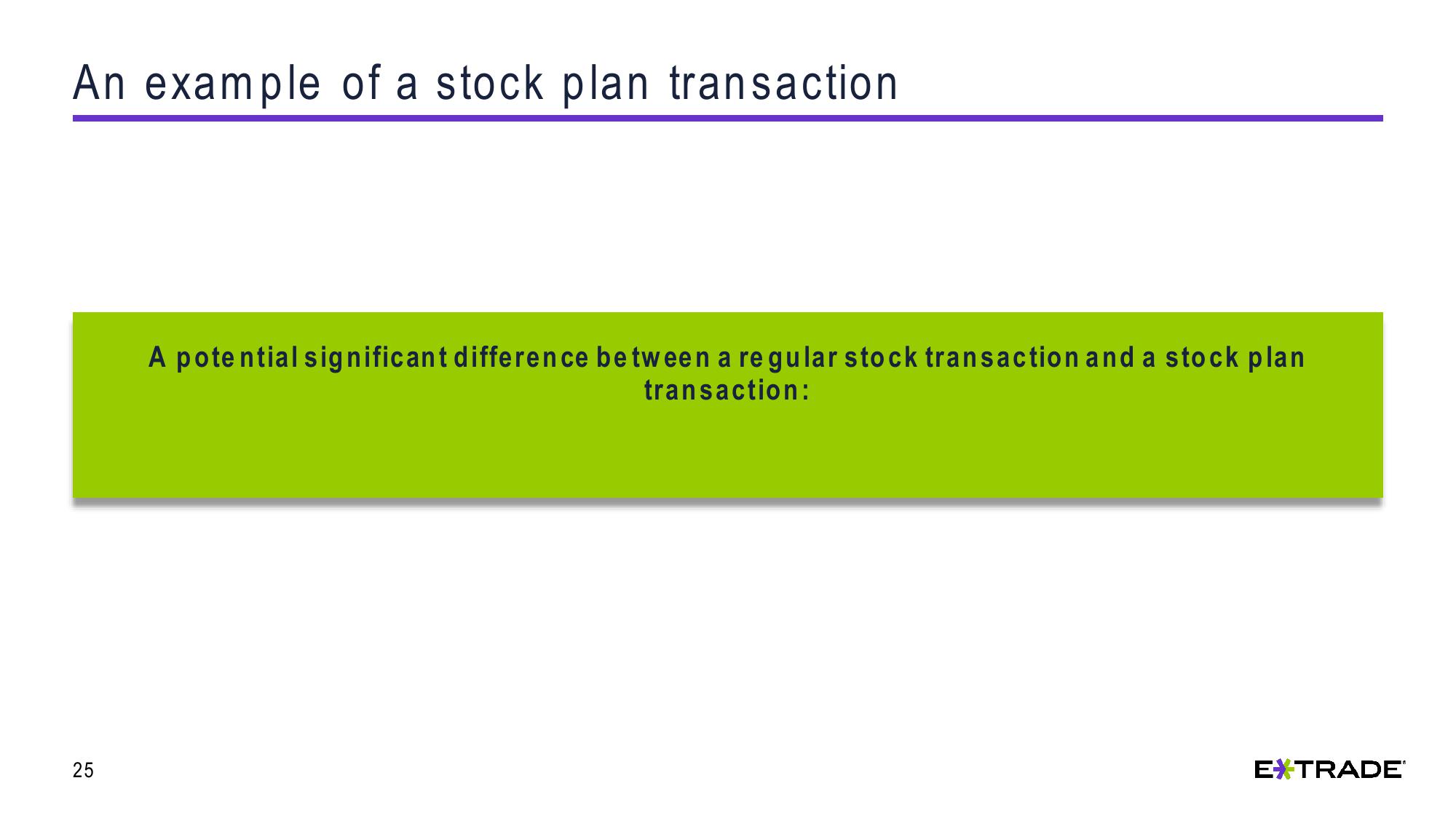 Understanding Capital Gains and Losses for Stock Plan Transactions slide image #25