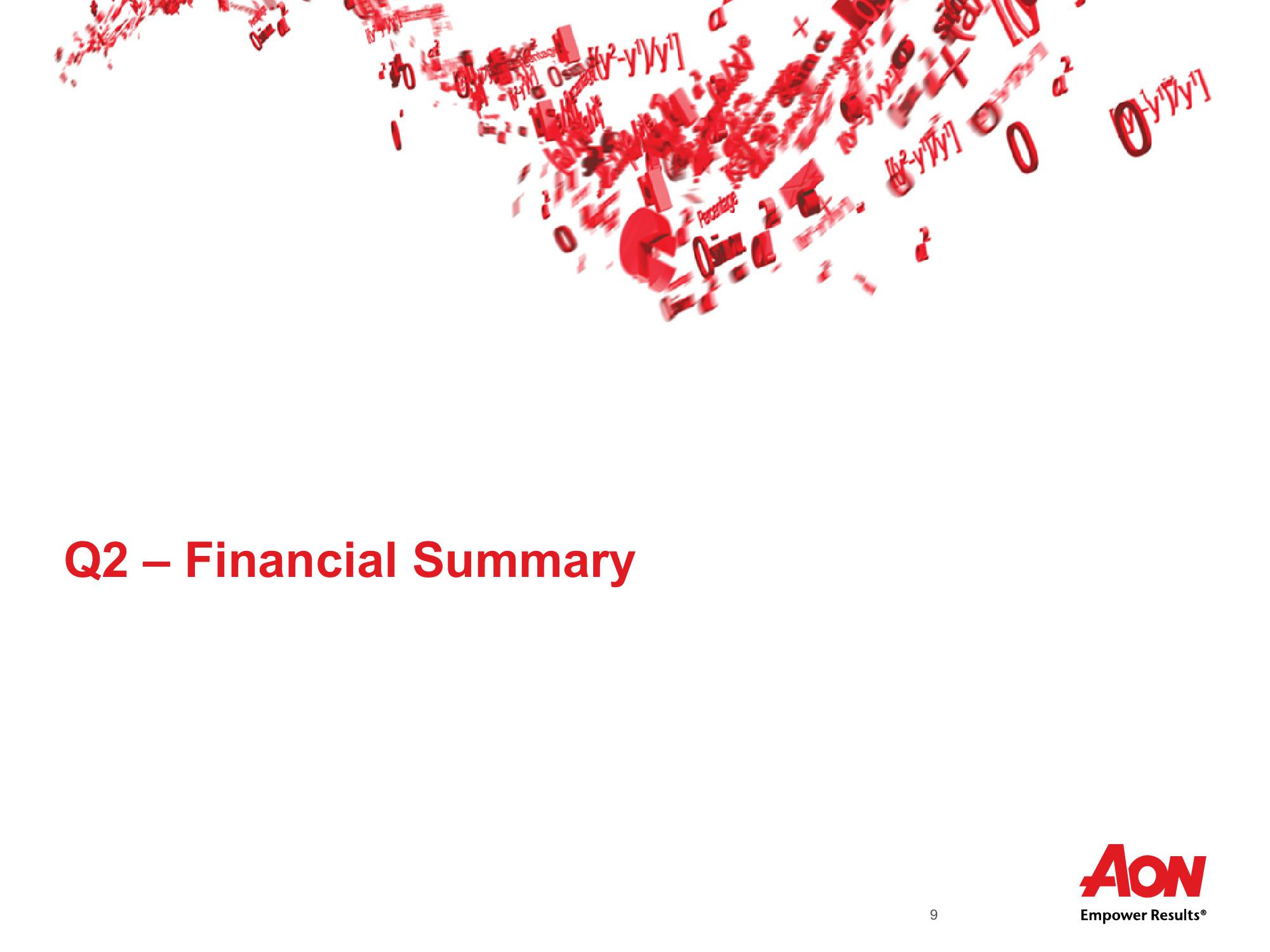 Aon Plc Second Quarter 2017 Results slide image #10