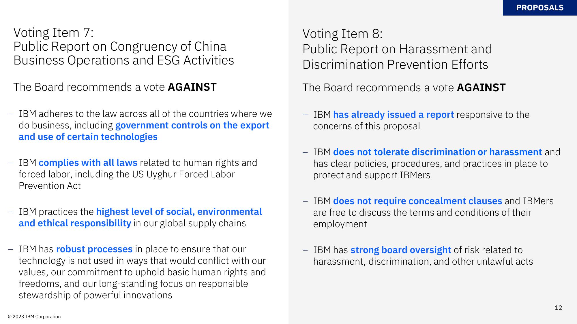 IBM Investor Update slide image #12