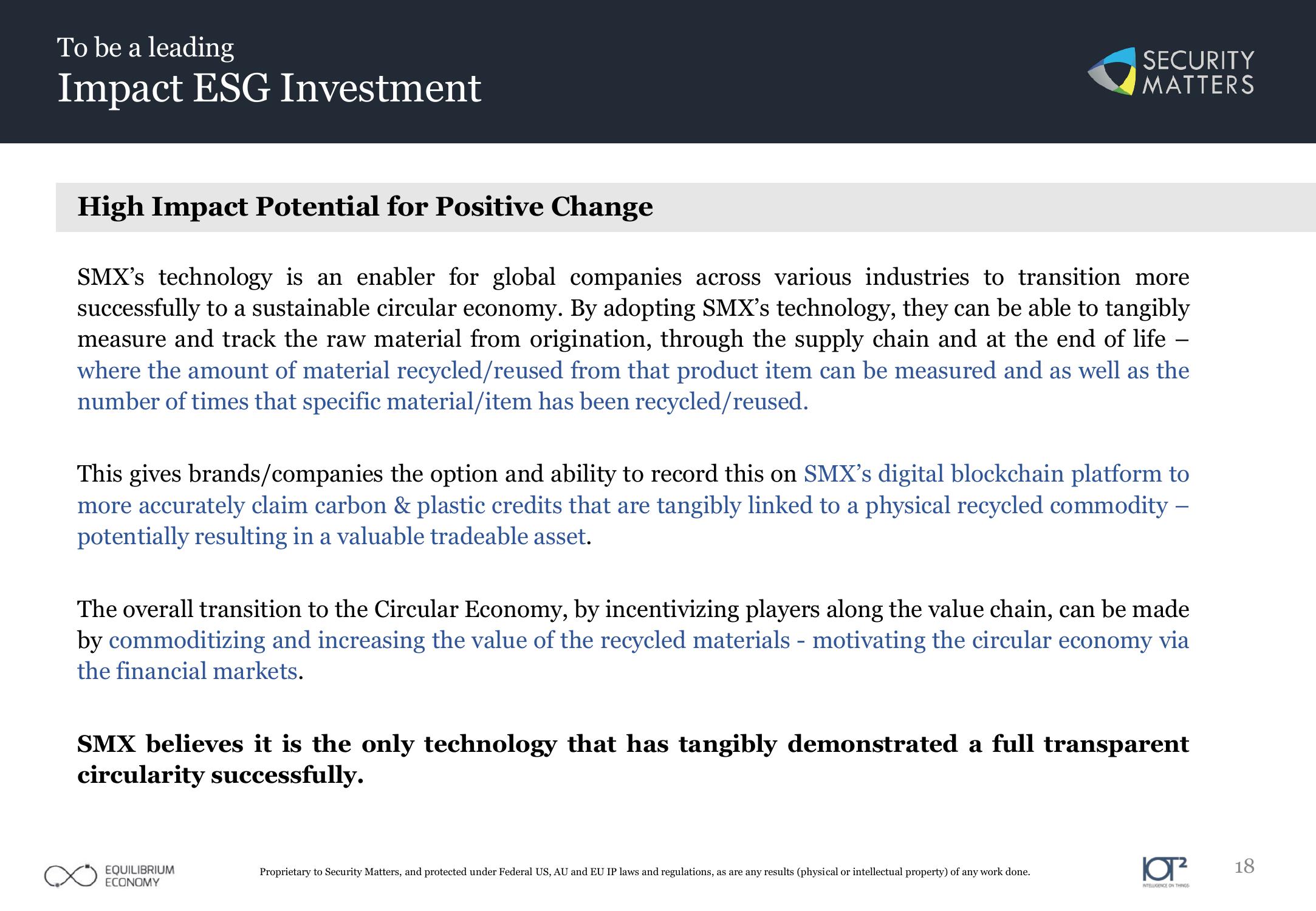 Impact ESG Investment slide image #18