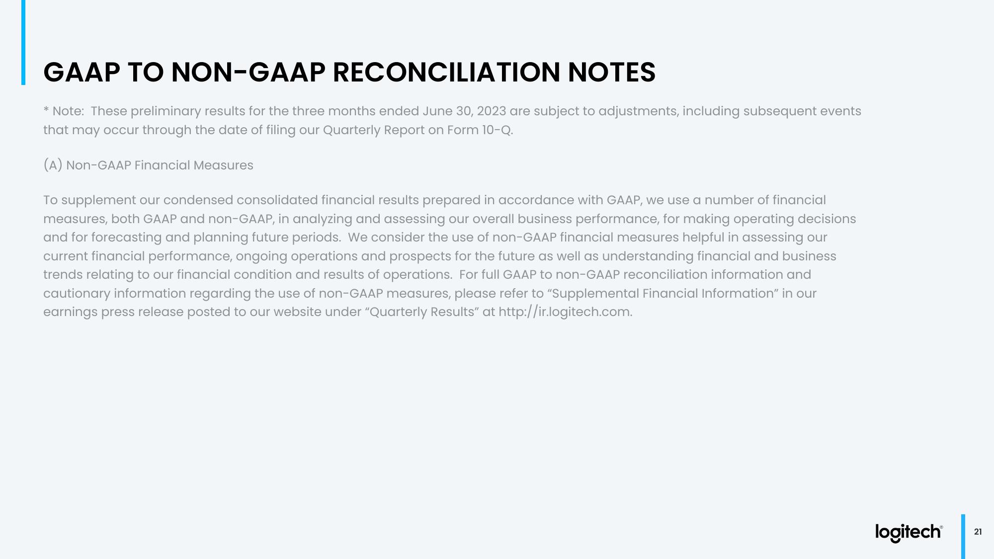 Q1 Fiscal Year 2024 Financial Results slide image #21