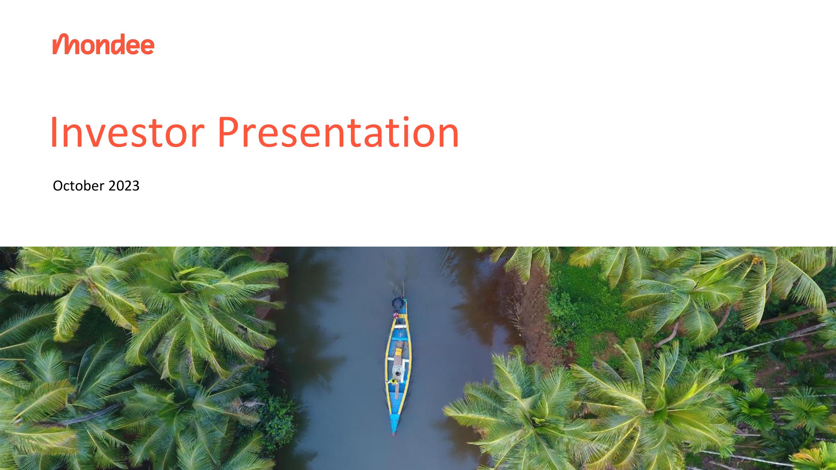 Investor Presentation image