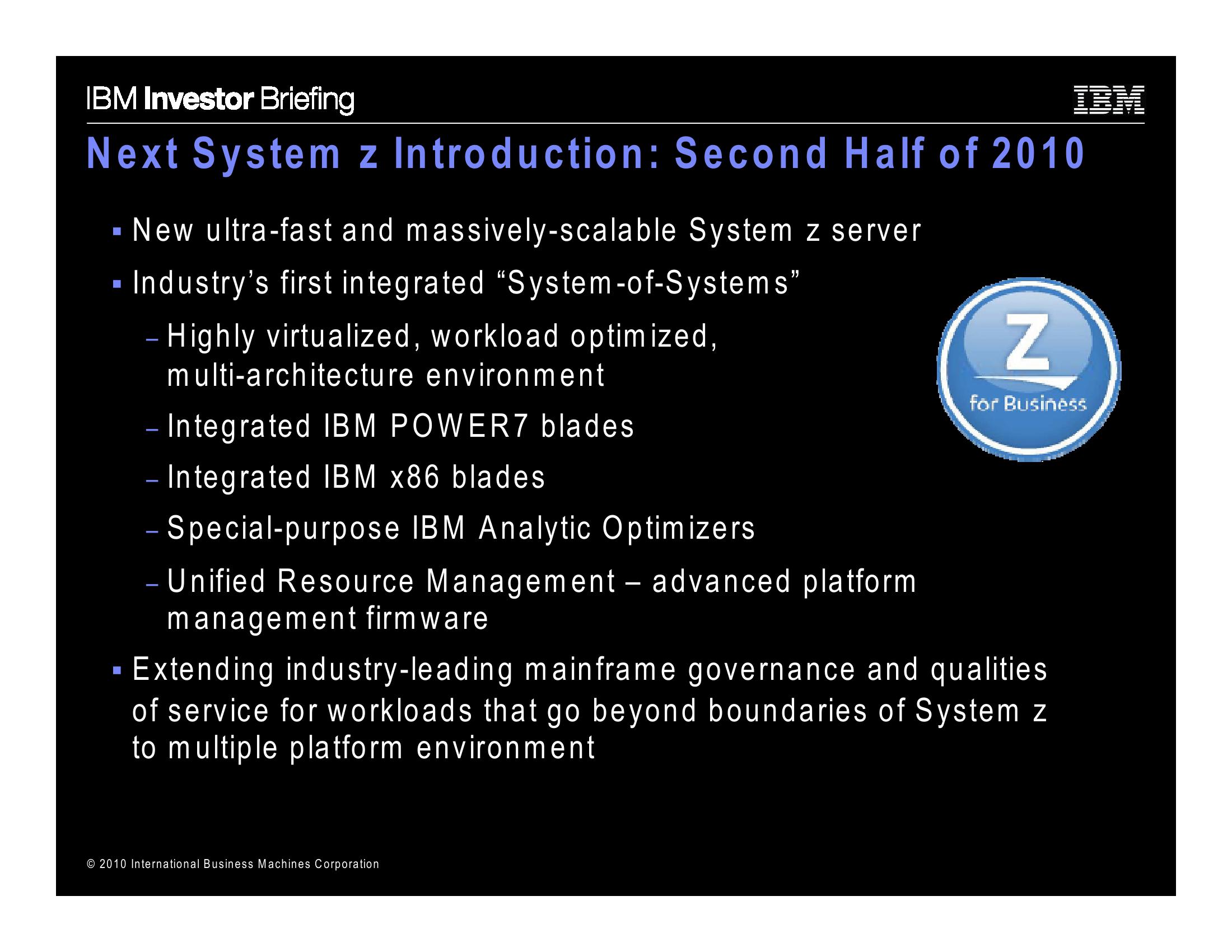 IBM Company Presentation slide image #8