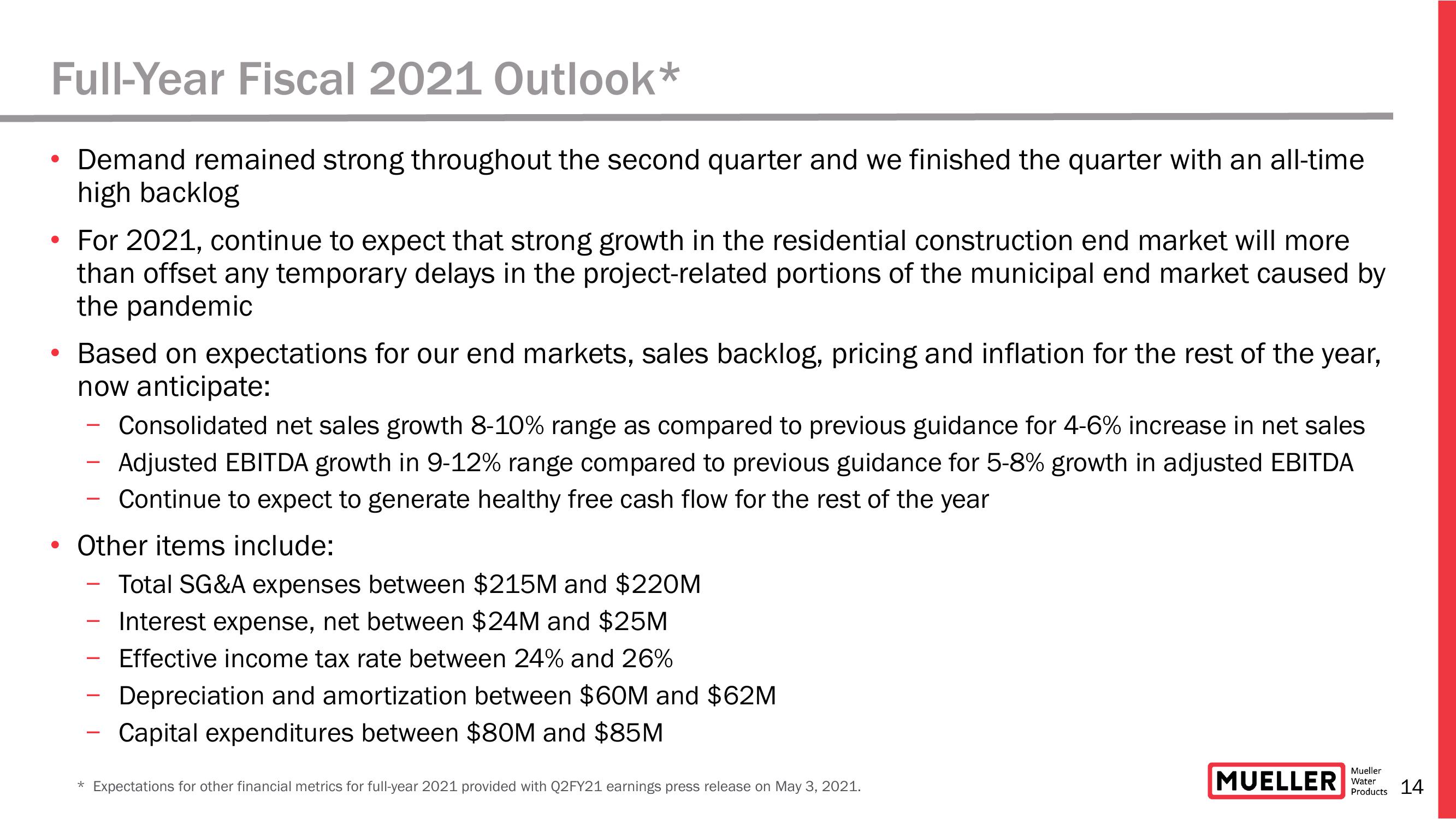 Earnings Conference Call for The Second Quarter Ended March 31, 2021  slide image #14