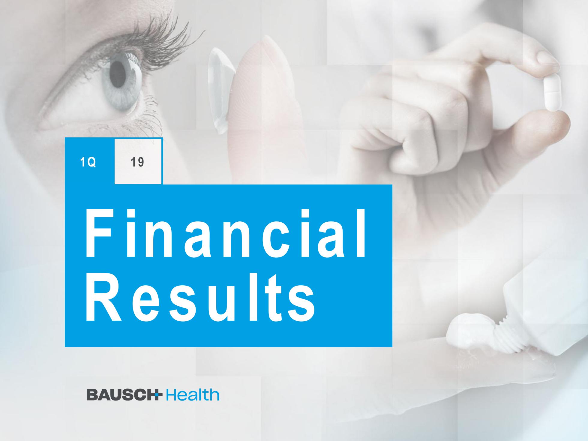 1Q'19 Financial Results Company Presentation image