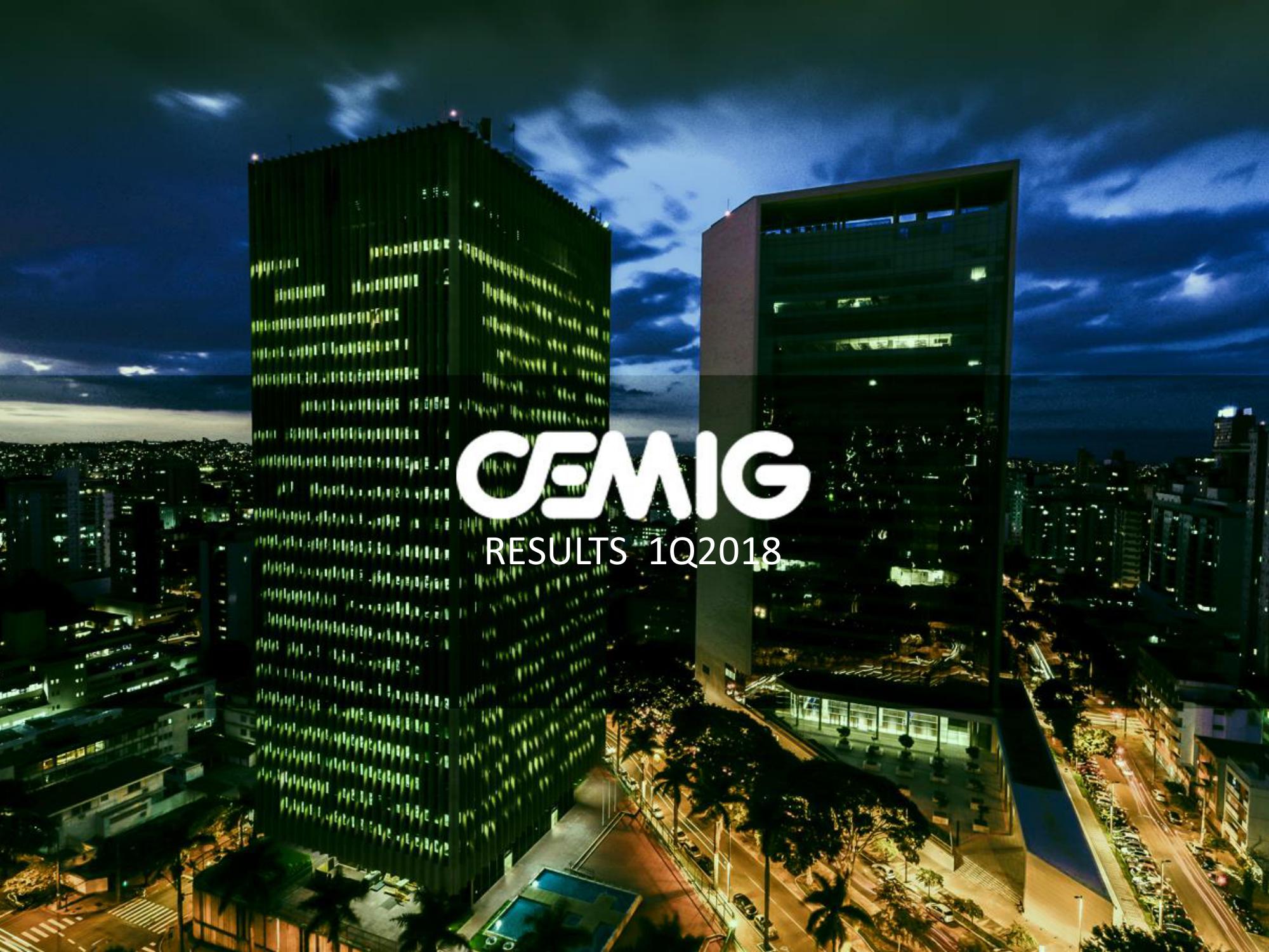 CEMIG Results 1Q2018 image