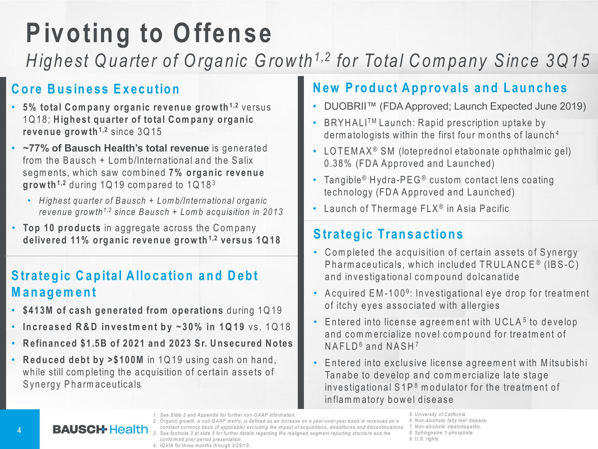 1Q'19 Financial Results Company Presentation slide image #5