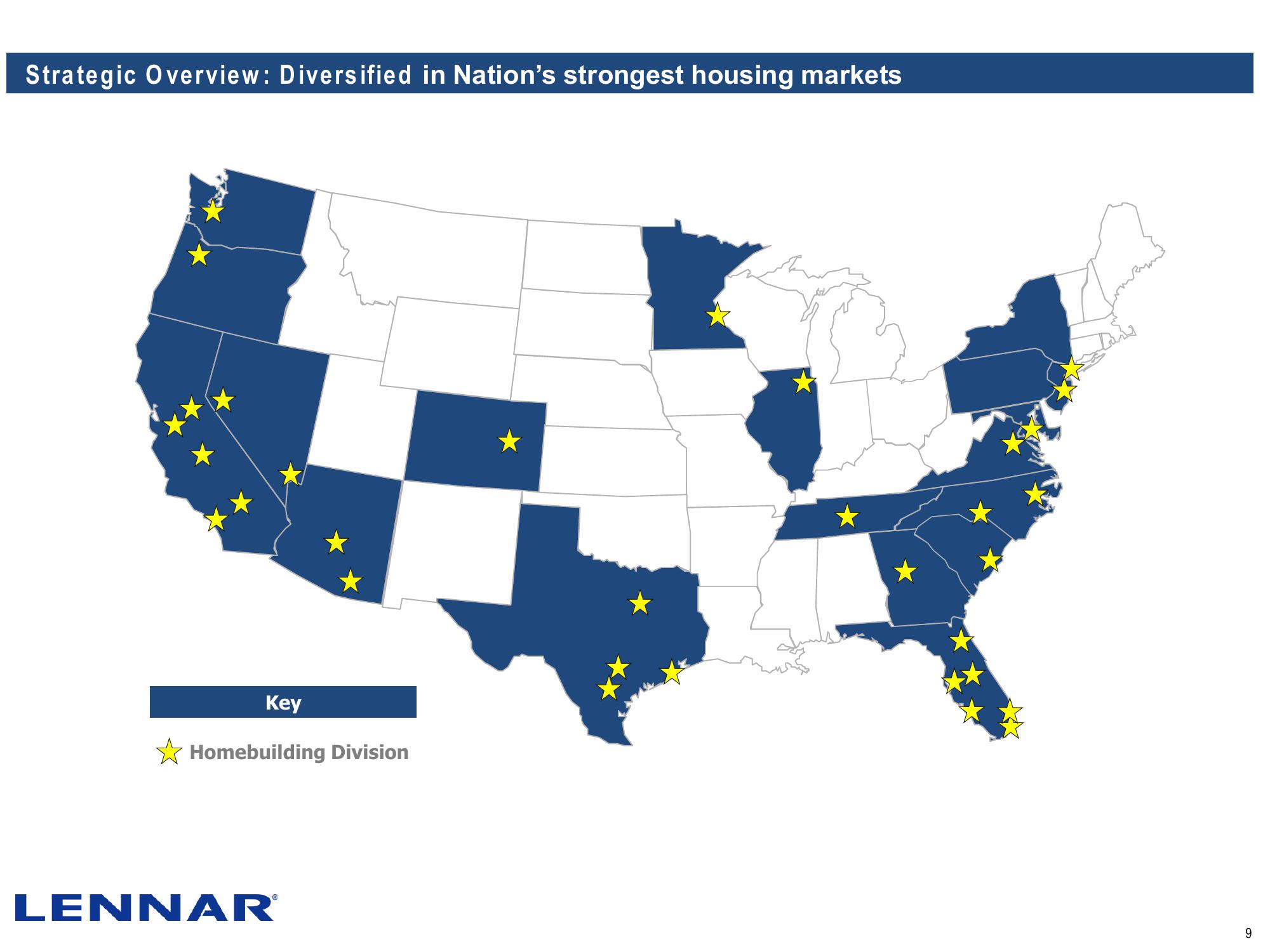 Lennar Corporation J.P. Morgan Homebuilding Conference slide image #9