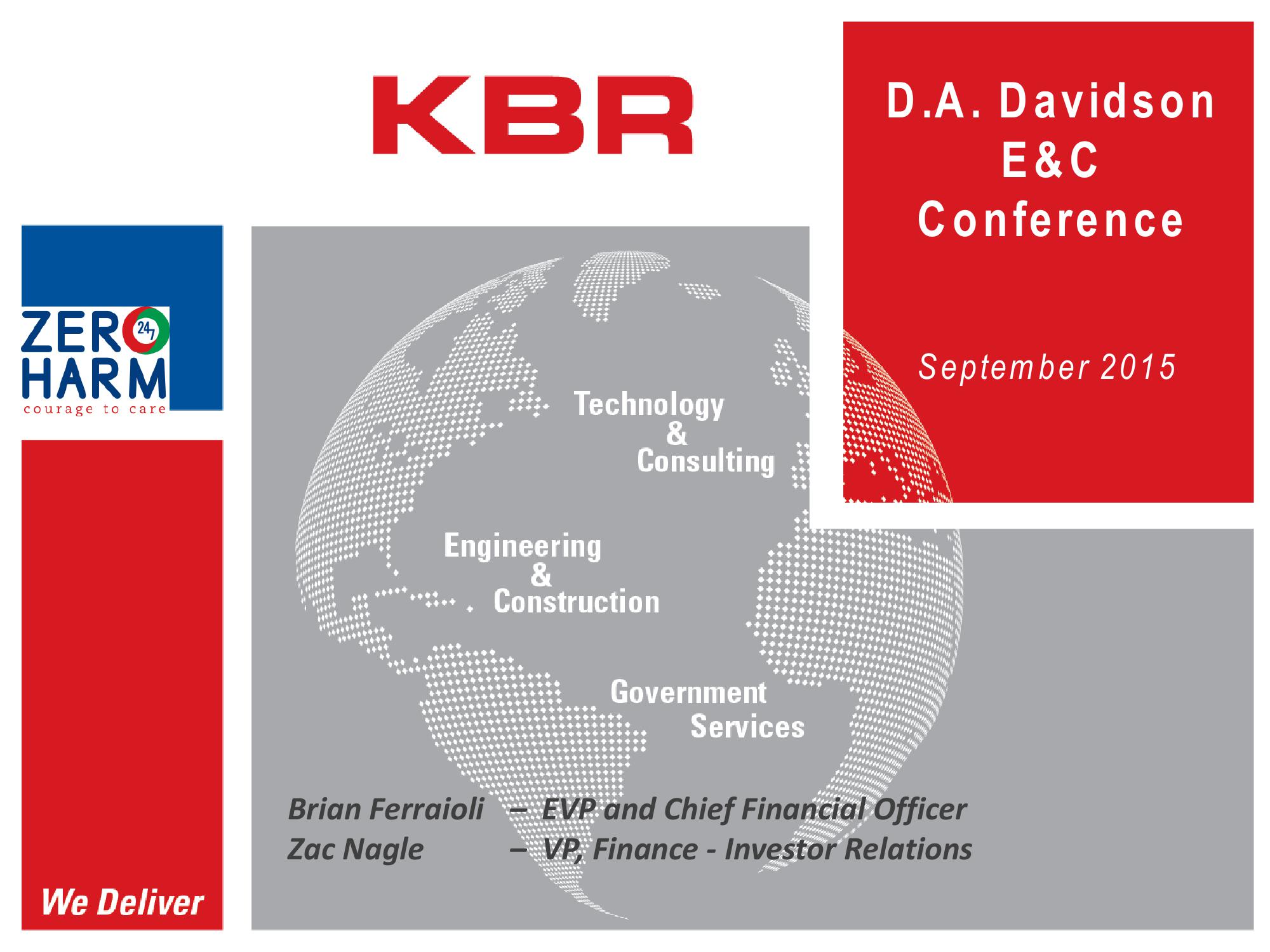 D.A. Davidson E&C Conference image