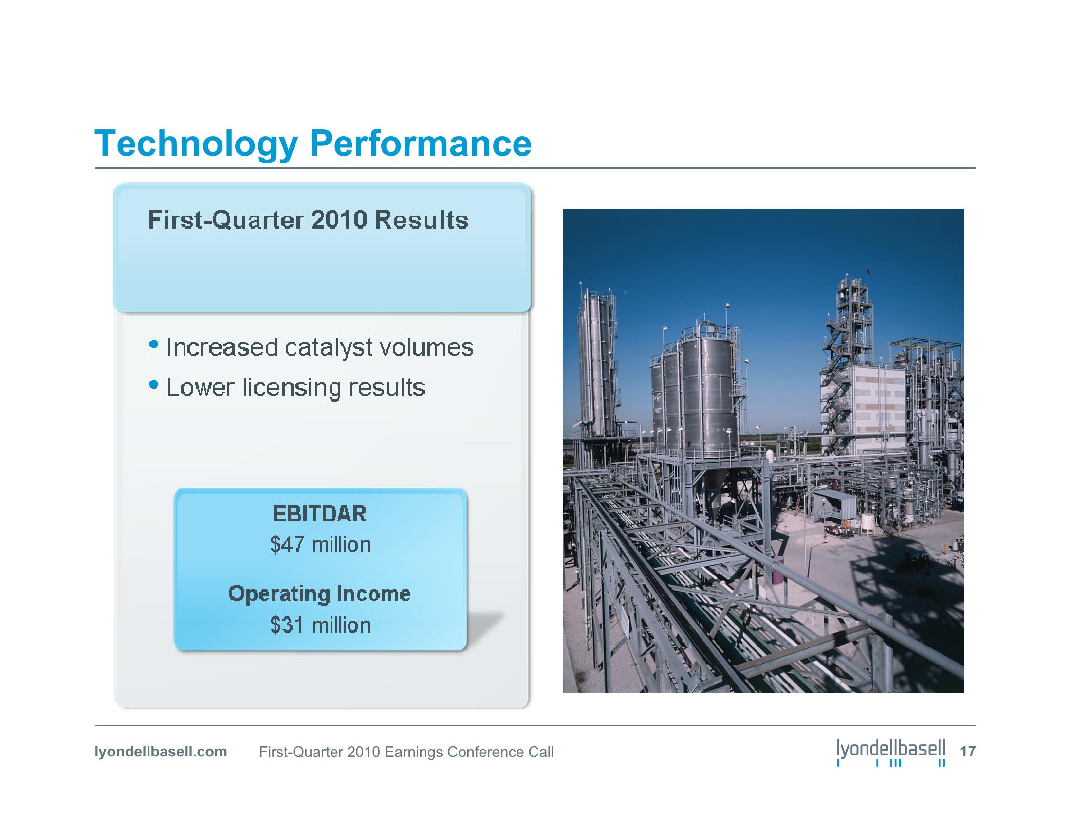 First Quarter 2010 Earnings Conference Call slide image #17