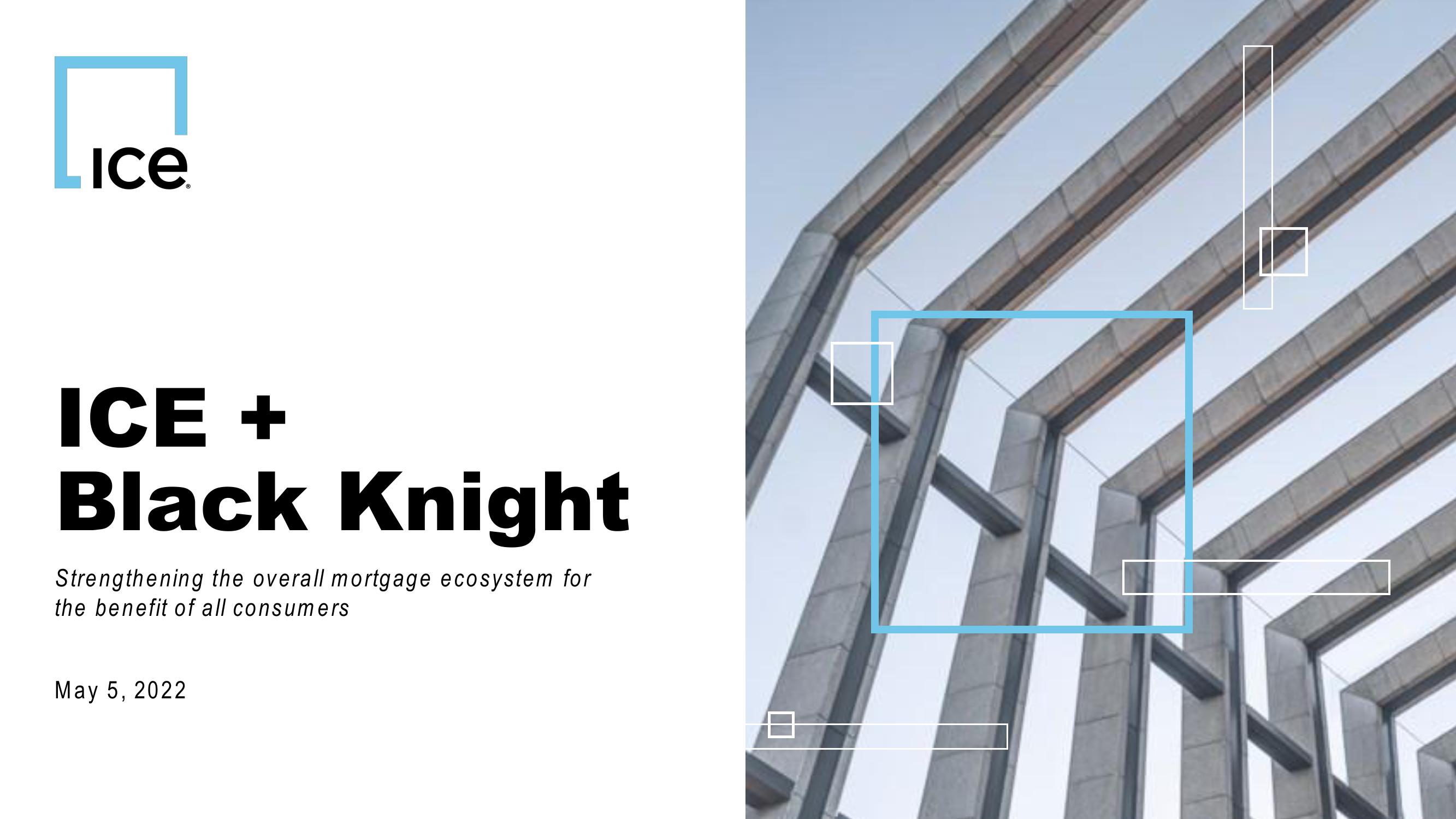 ICE + Black Knight Company Presentation image