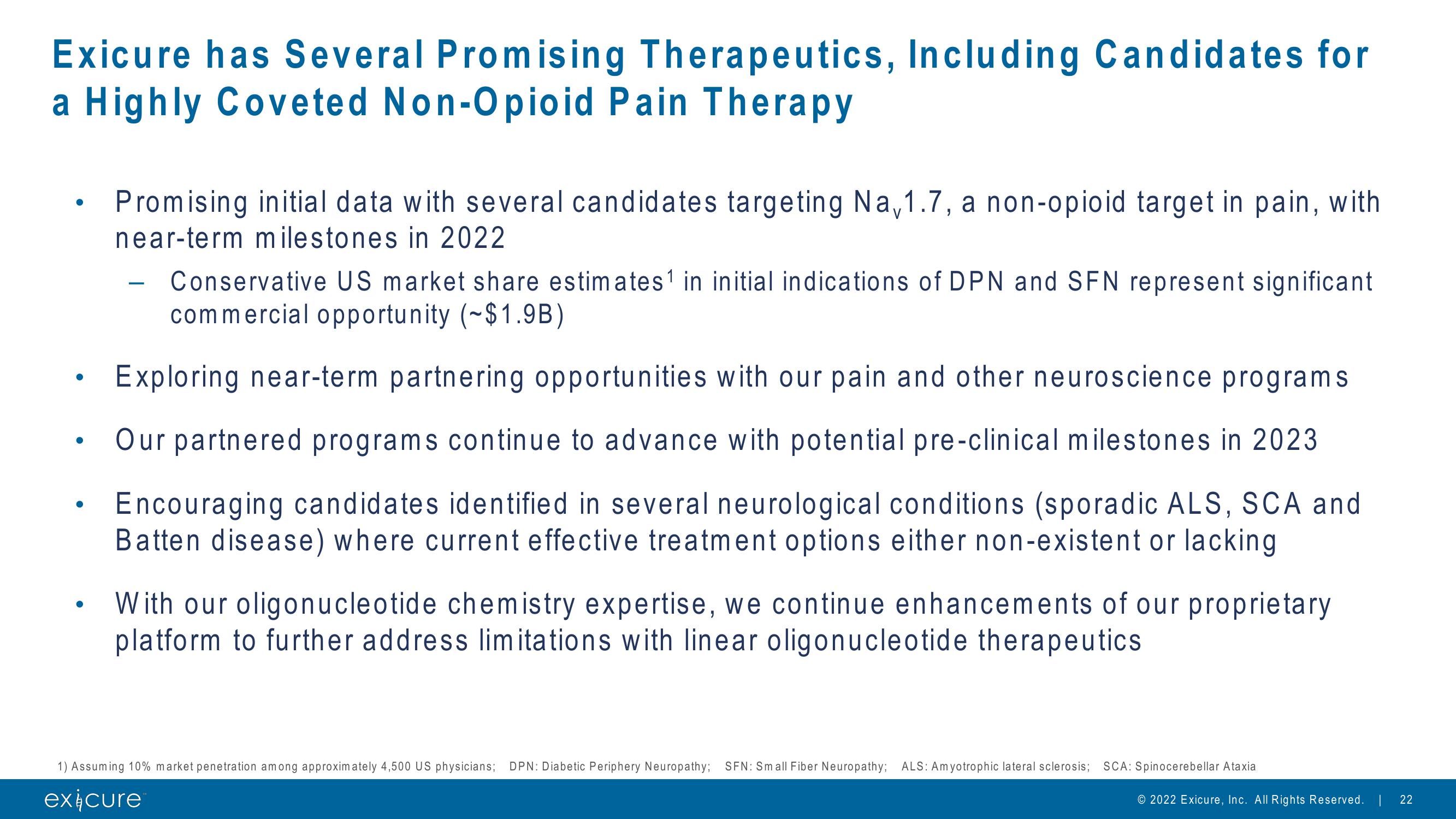 Pursuing Next Generation Nucleic Acid Therapies slide image #22