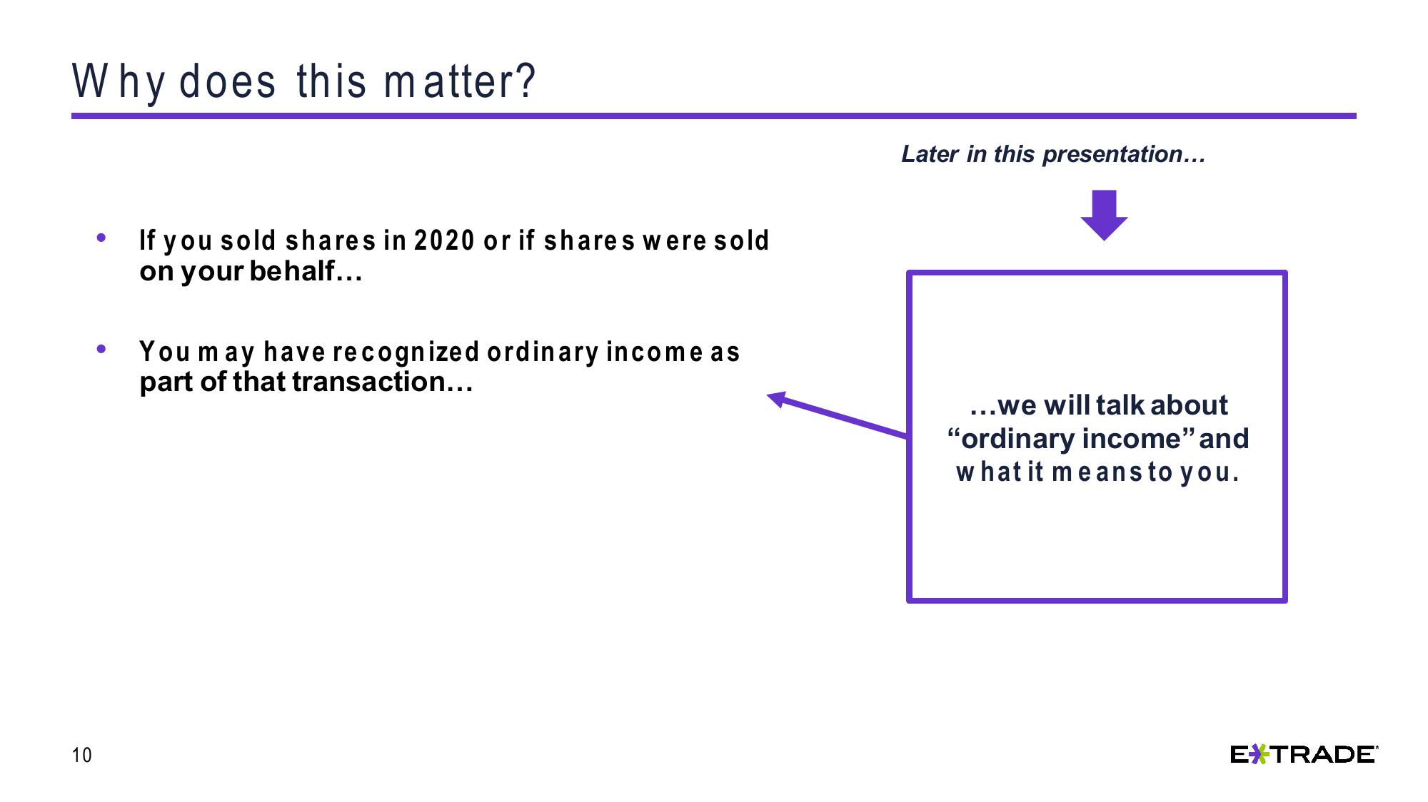 Understanding Capital Gains and Losses for Stock Plan Transactions slide image #10