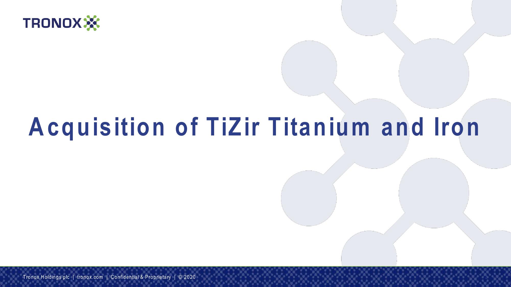 Tronox Holdings plc slide image #3