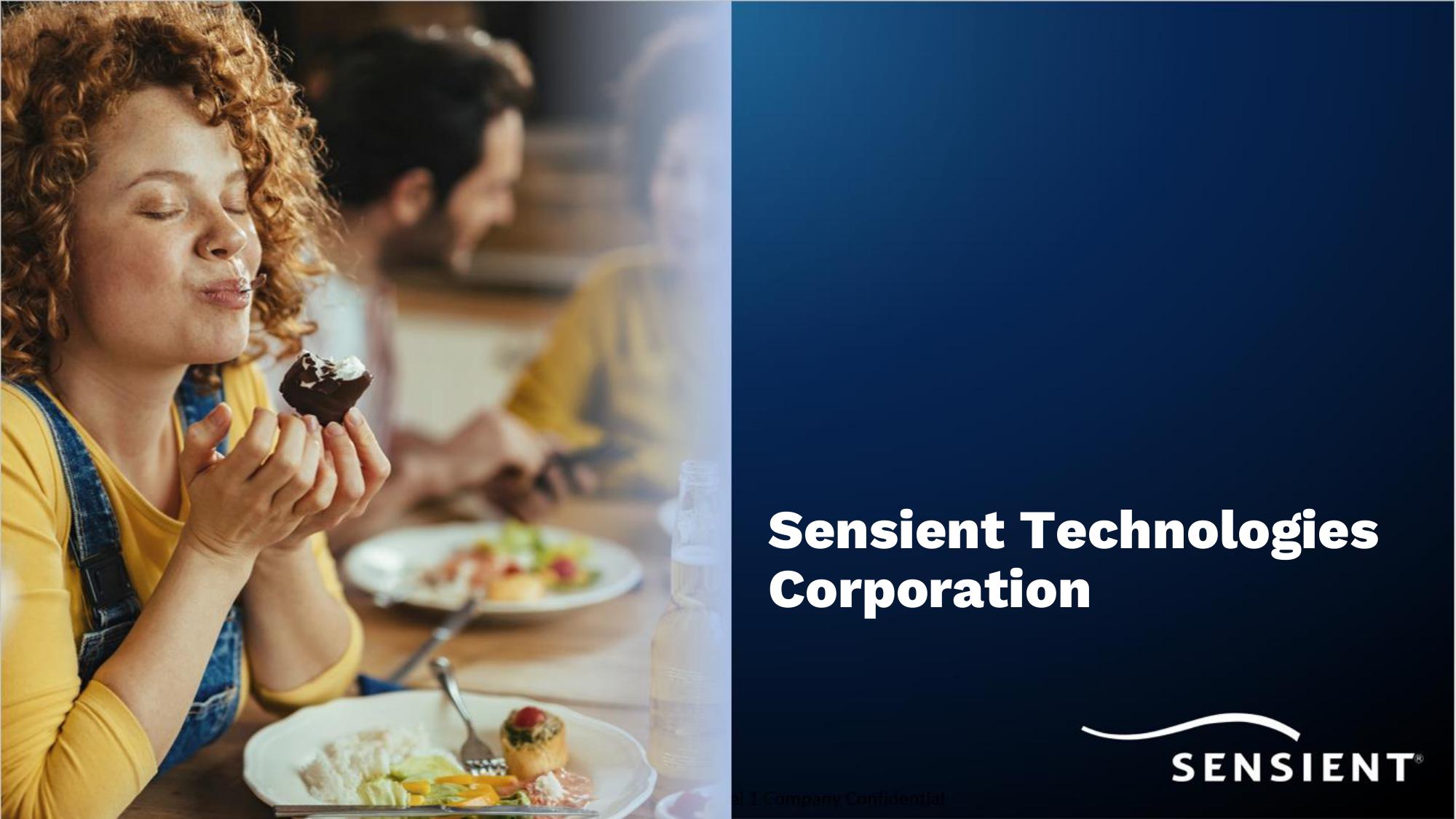 Sensient Company Presentation image