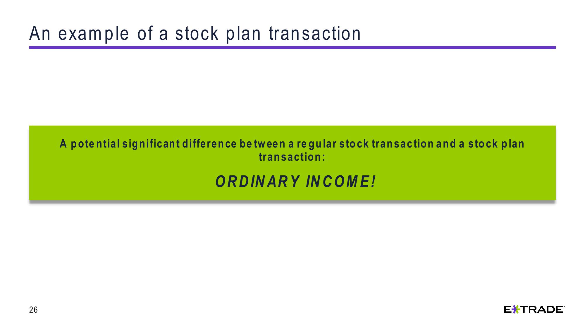 Understanding Capital Gains and Losses for Stock Plan Transactions slide image #26