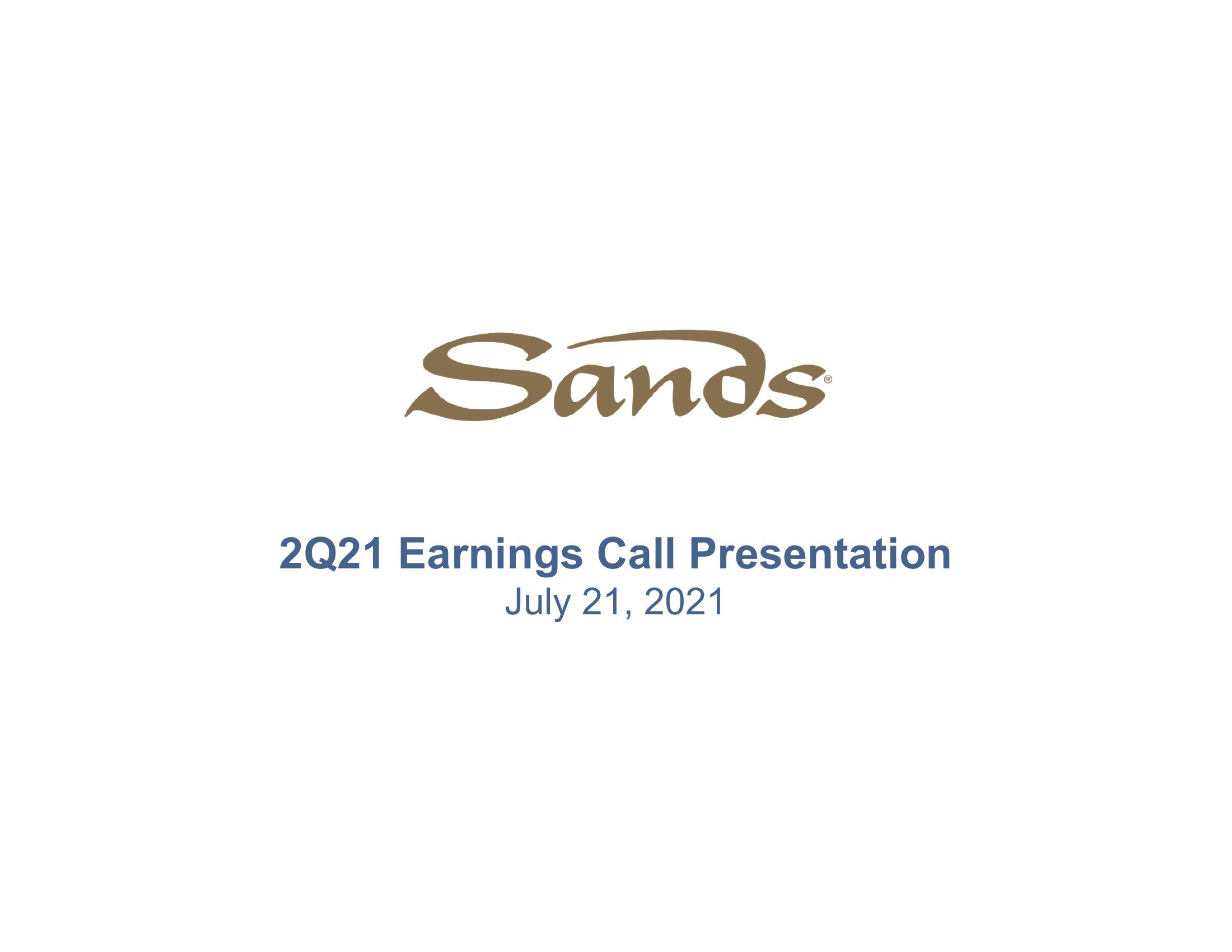 2Q21 Earnings Call Presentation image