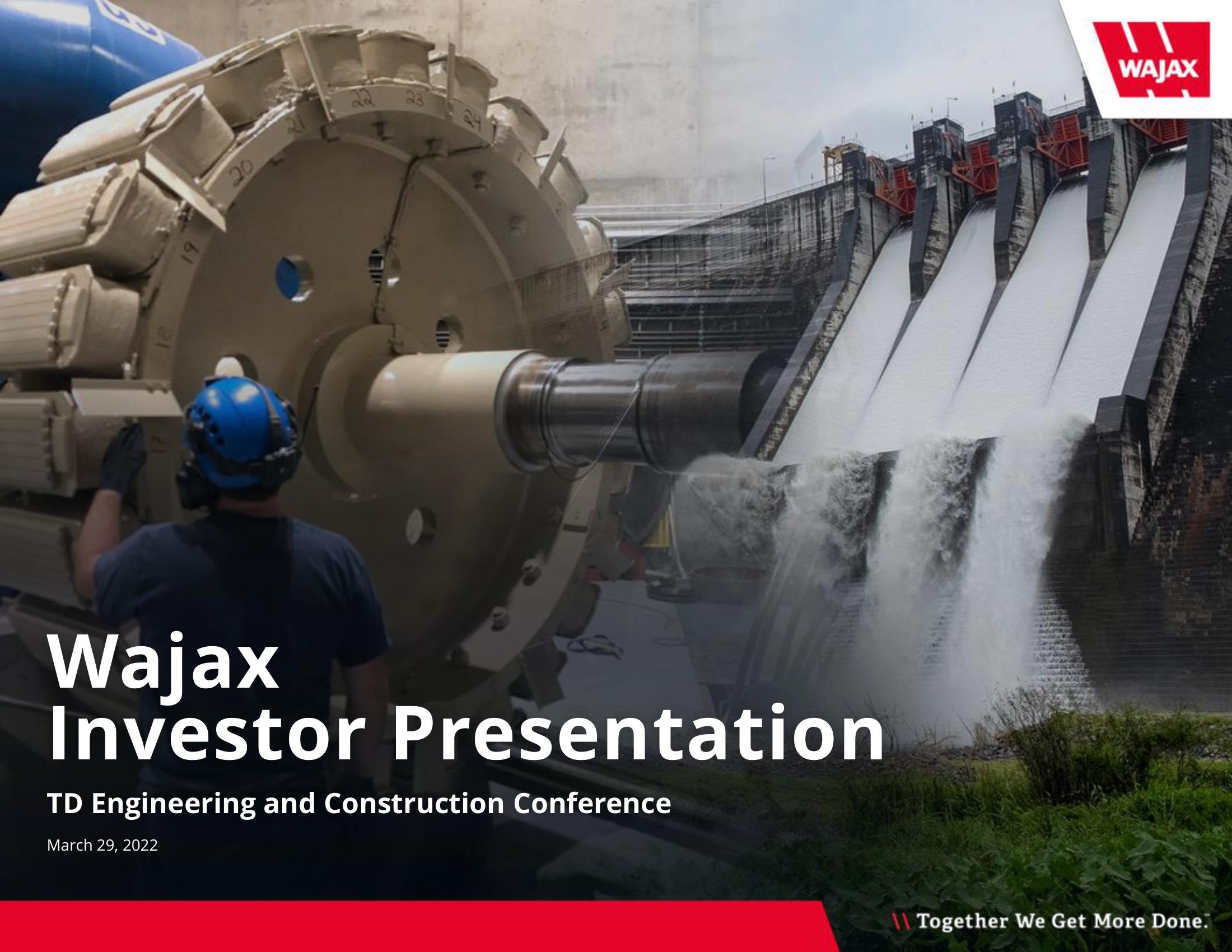 Wajax Investor Presentation image