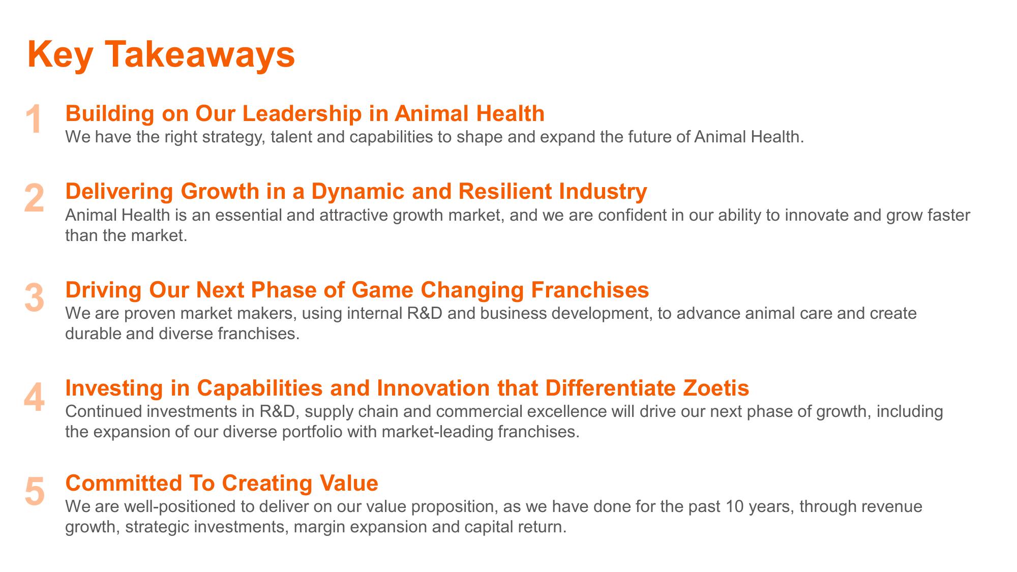 Shaping Animal Health for the Next Decade Zoetis Investor Day slide image #56