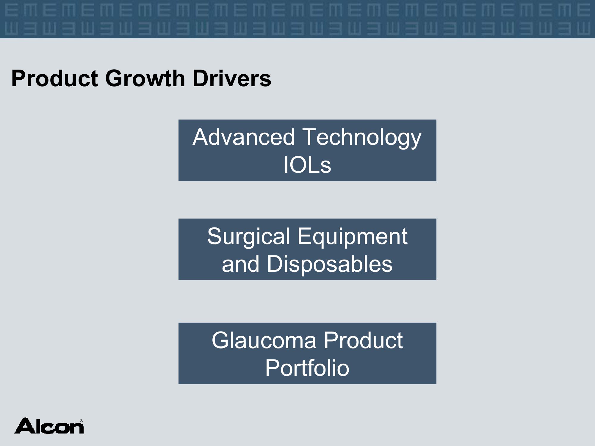 Alcon Investor Presentation at The American Academy of Ophthalmology slide image #9