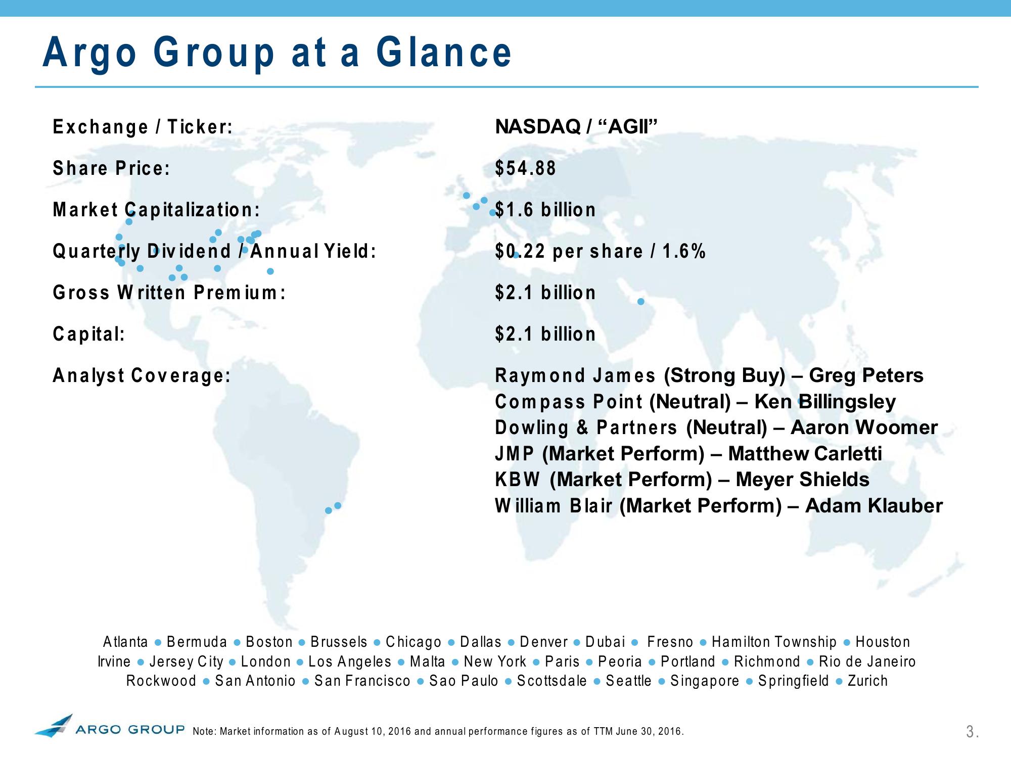 2Q 2016 Investor Presentation slide image #3