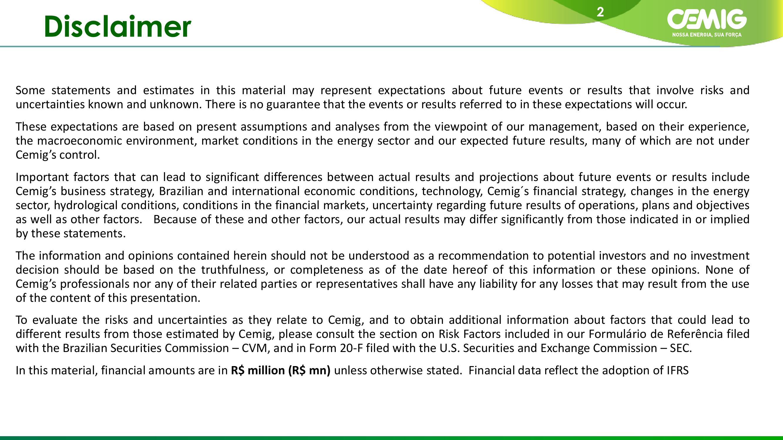 CEMIG Company Presentation slide image #2