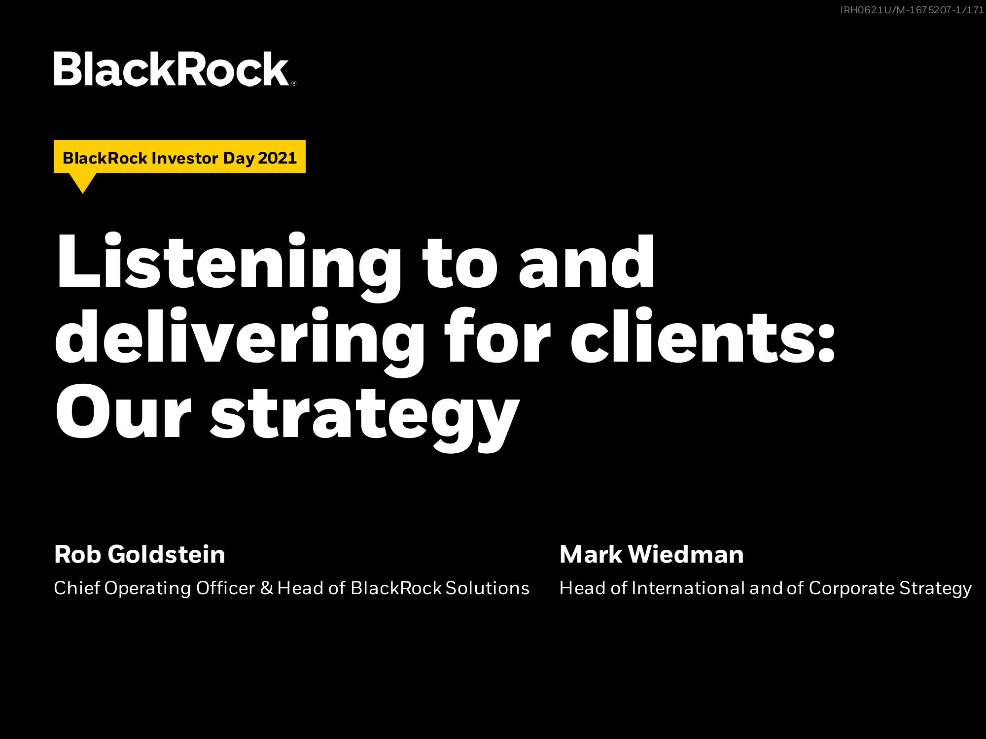 BlackRock Investor Day Presentation Deck slide image #3