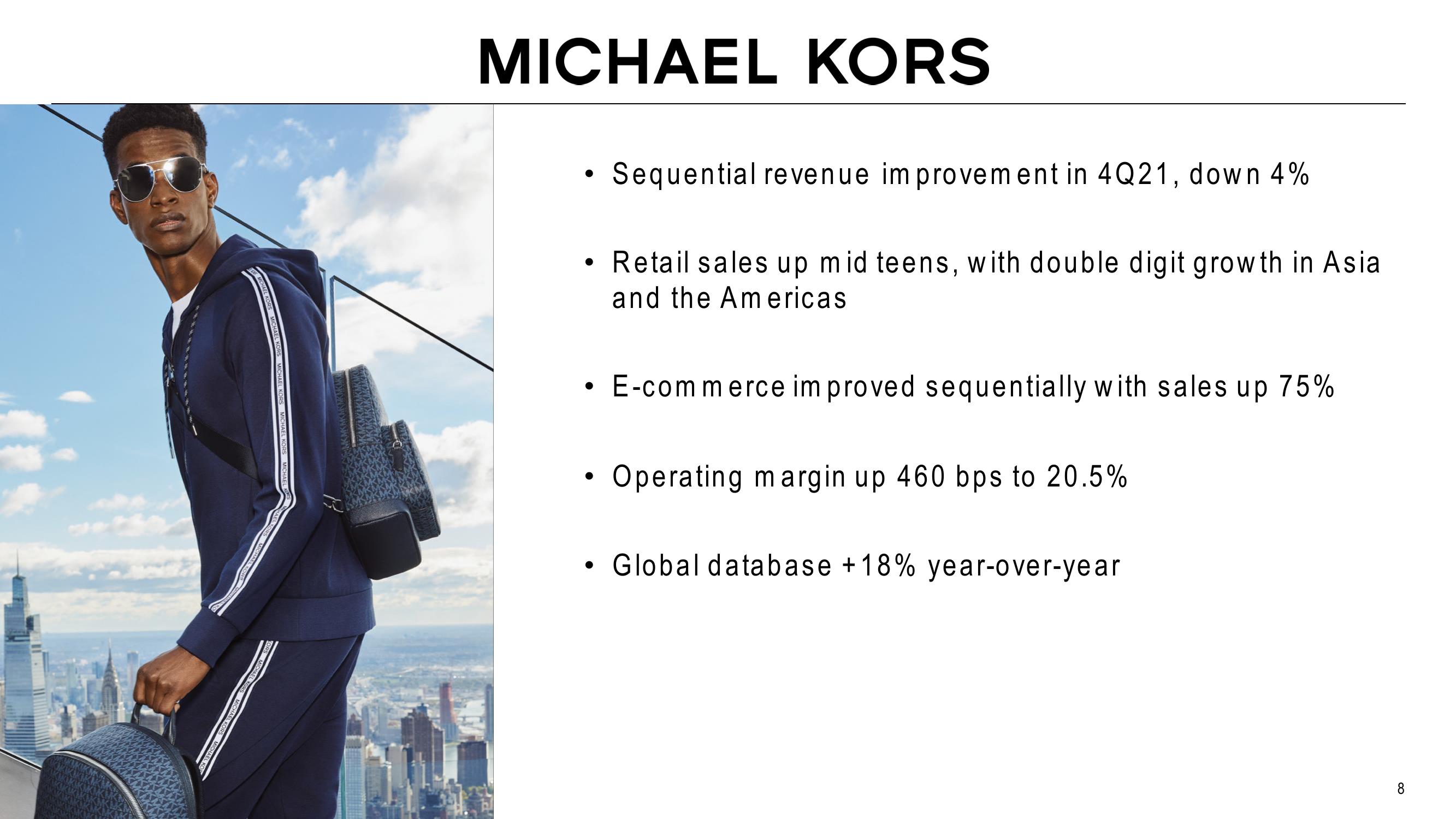 Capri Holdings Results Presentation Deck slide image #8