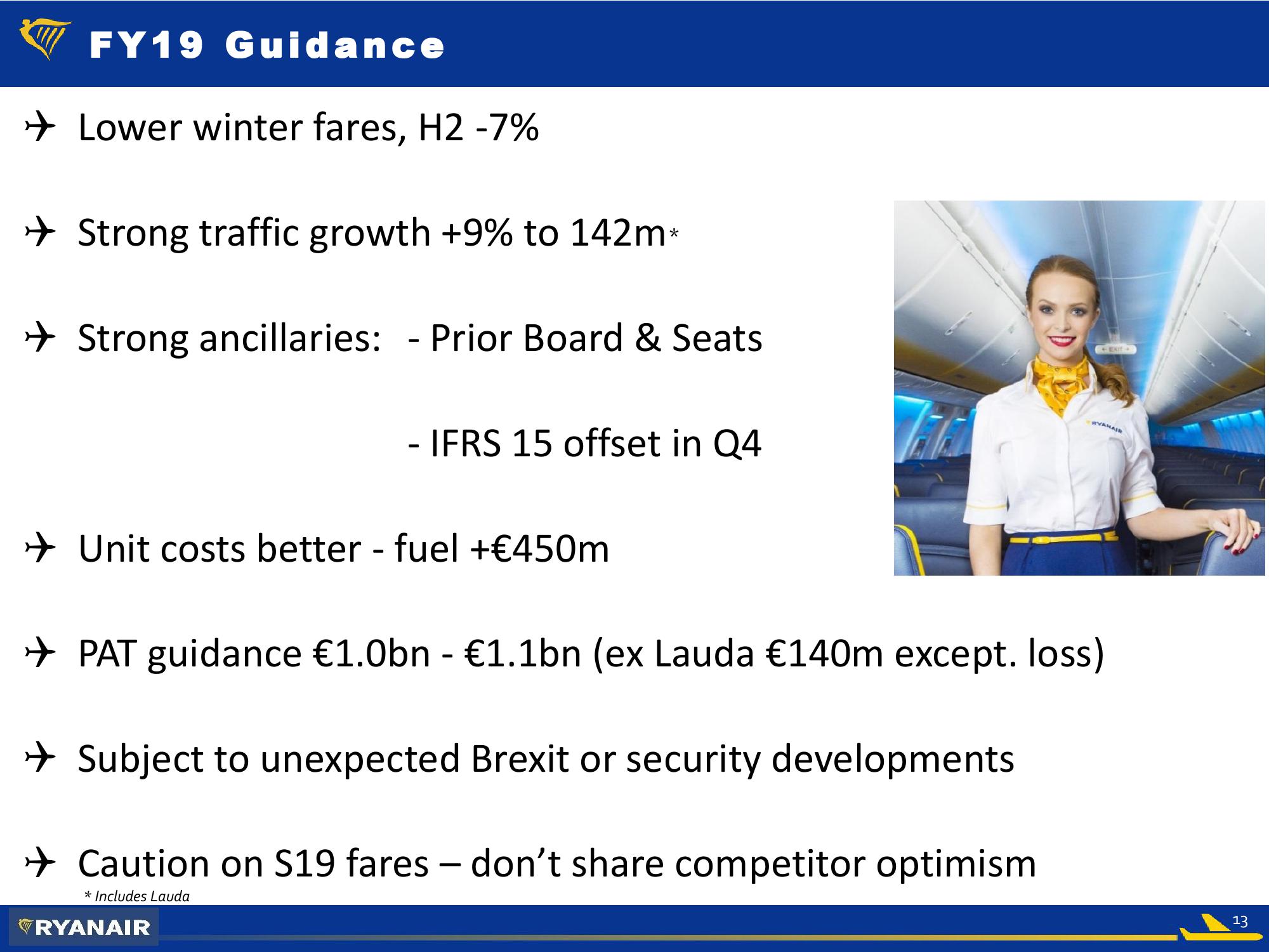  Ryanair Q3 Feb 2019 slide image #13