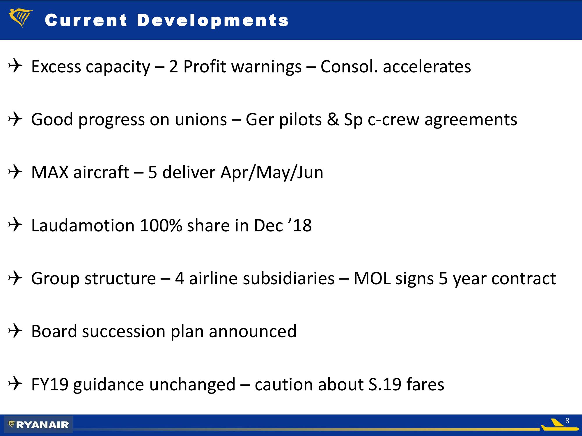  Ryanair Q3 Feb 2019 slide image #8