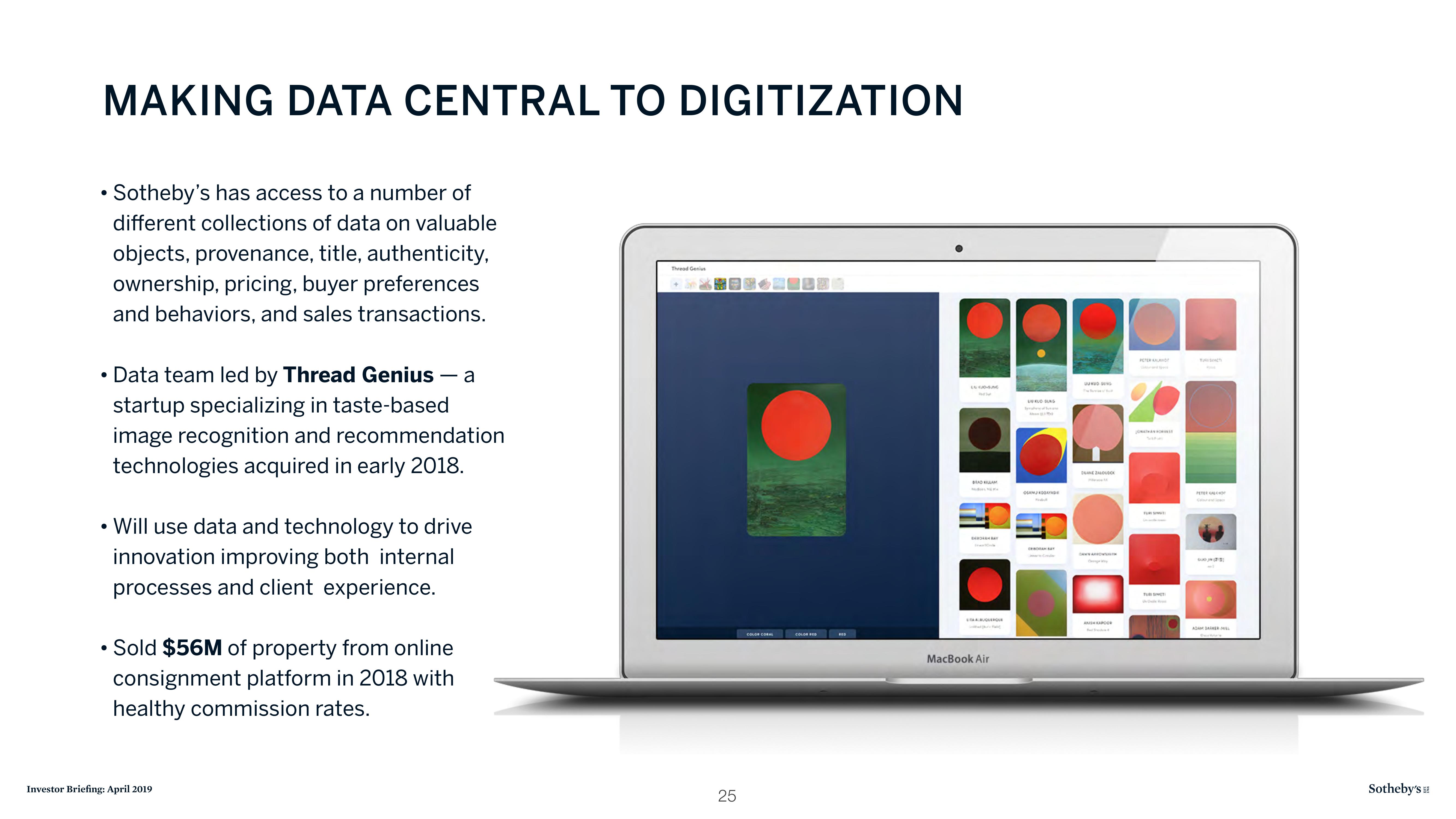 Sotheby's Investor Presentation Deck slide image #25