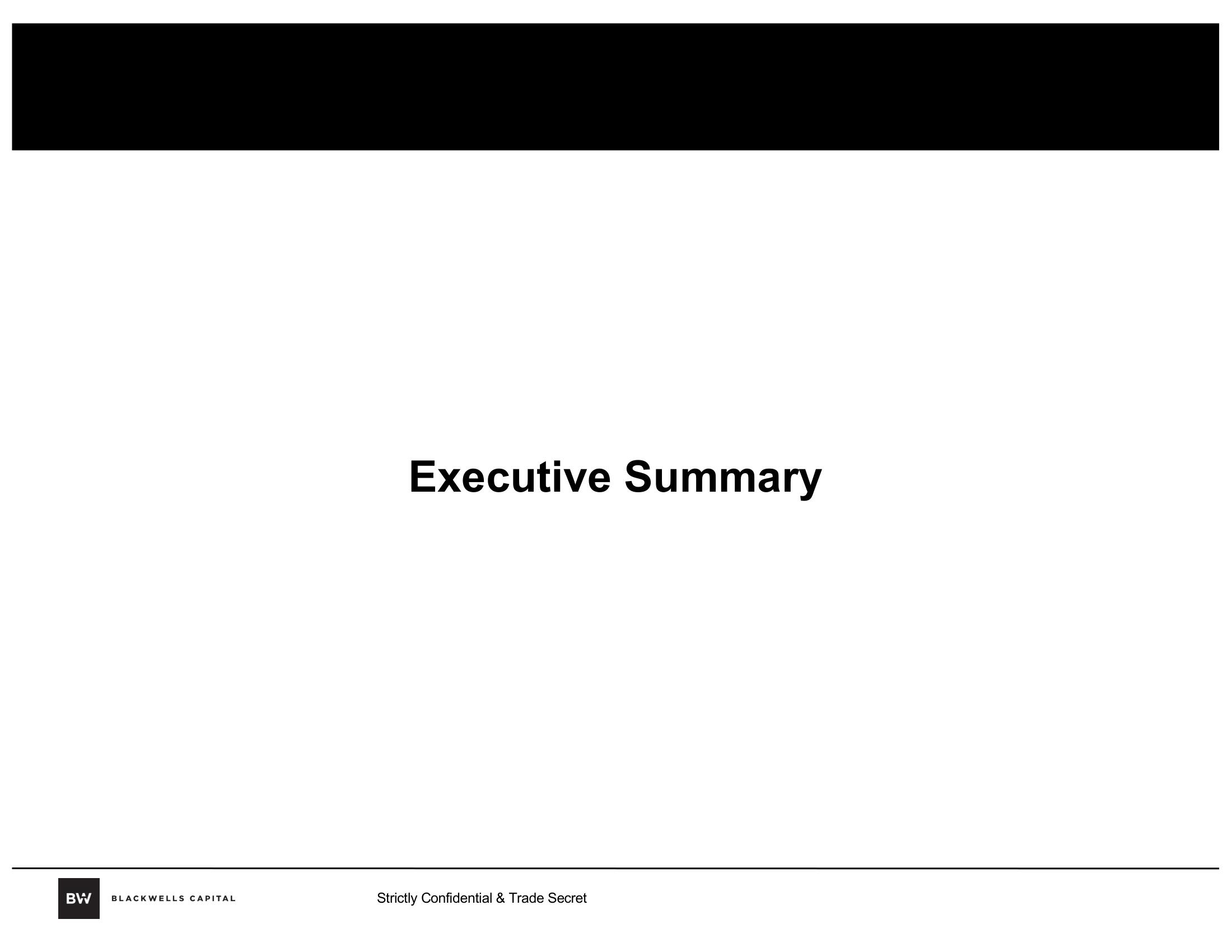 Blackwells Capital Activist Presentation Deck slide image #9