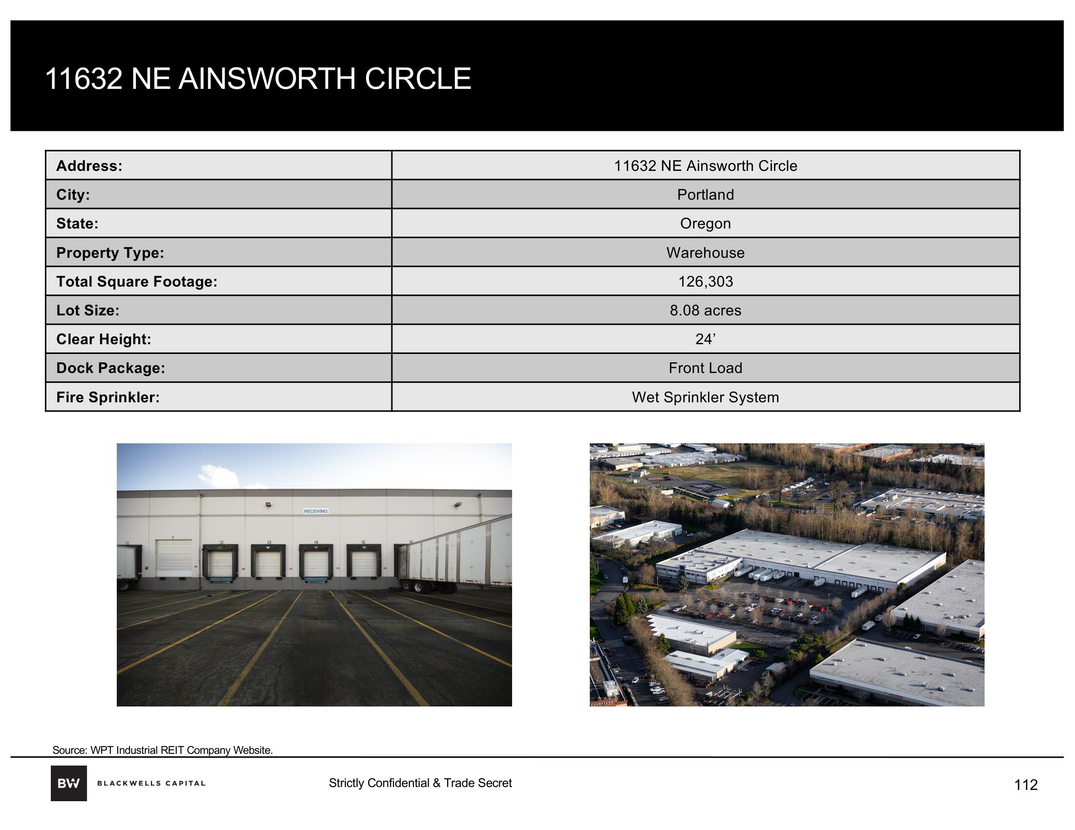 Blackwells Capital Activist Presentation Deck slide image #112