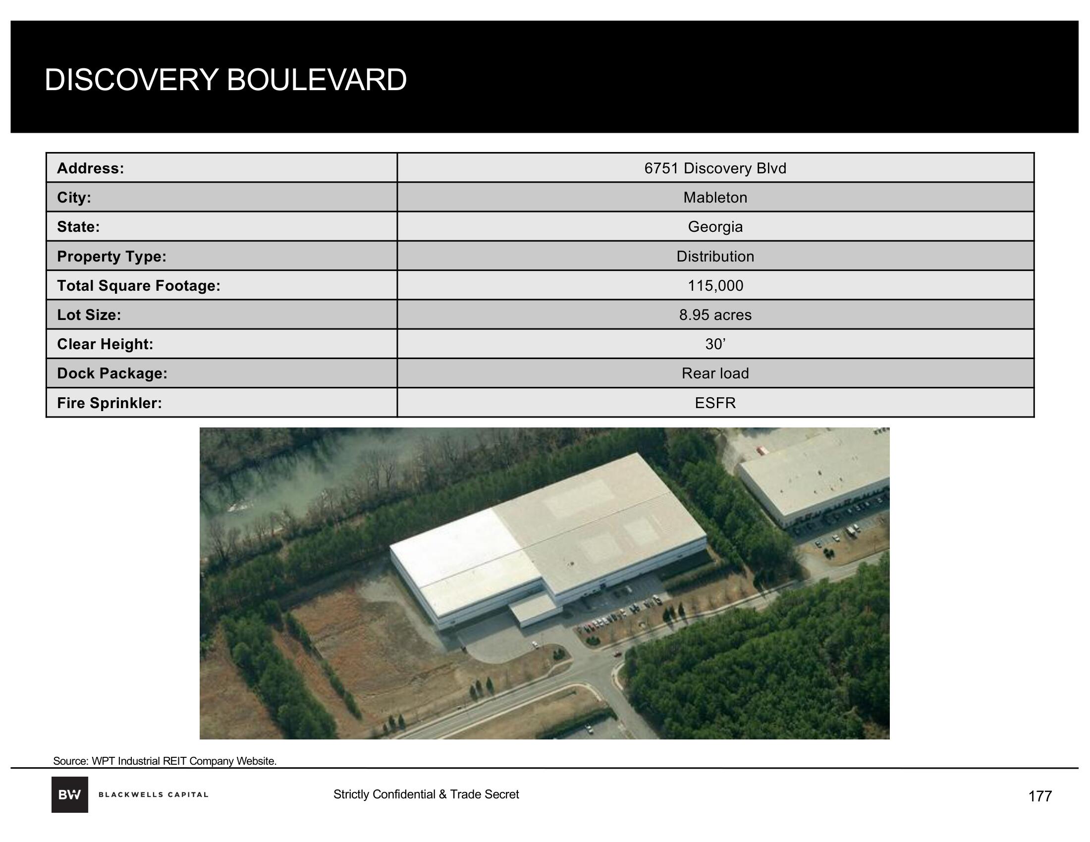 Blackwells Capital Activist Presentation Deck slide image #177