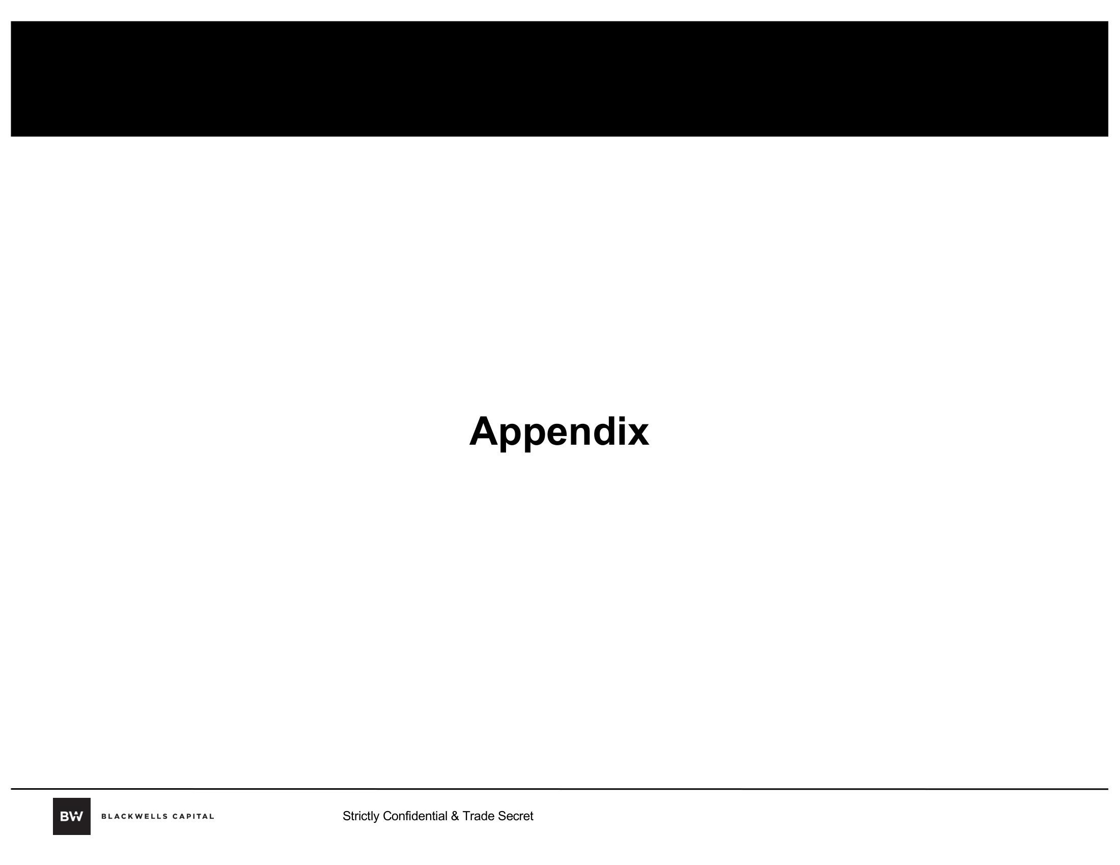 Blackwells Capital Activist Presentation Deck slide image #79