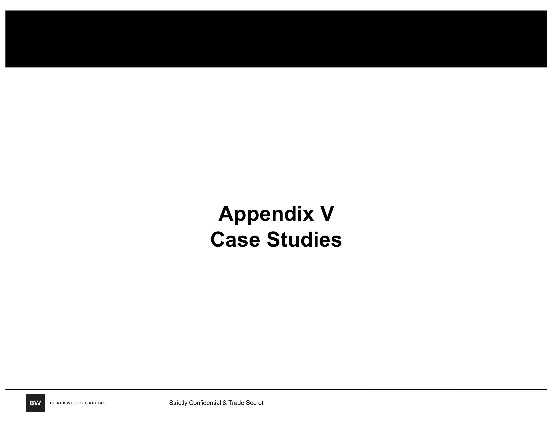 Blackwells Capital Activist Presentation Deck slide image #101