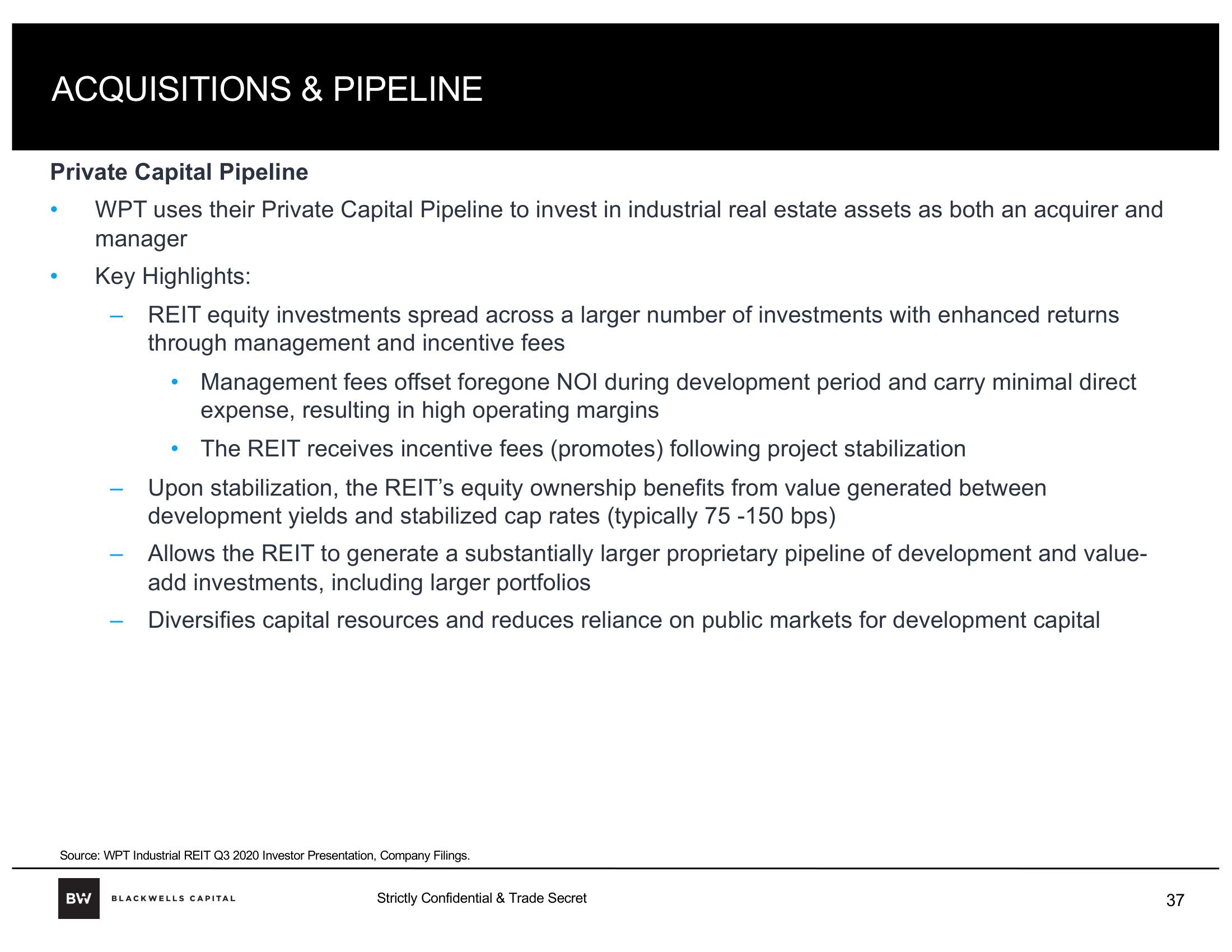 Blackwells Capital Activist Presentation Deck slide image #37