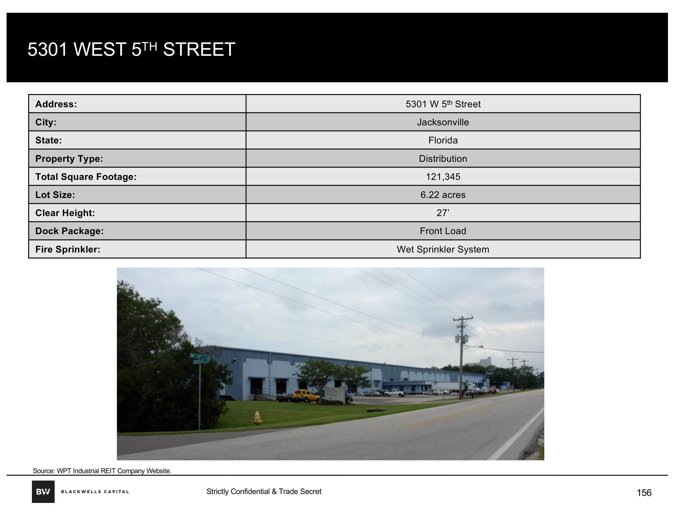 Blackwells Capital Activist Presentation Deck slide image #156